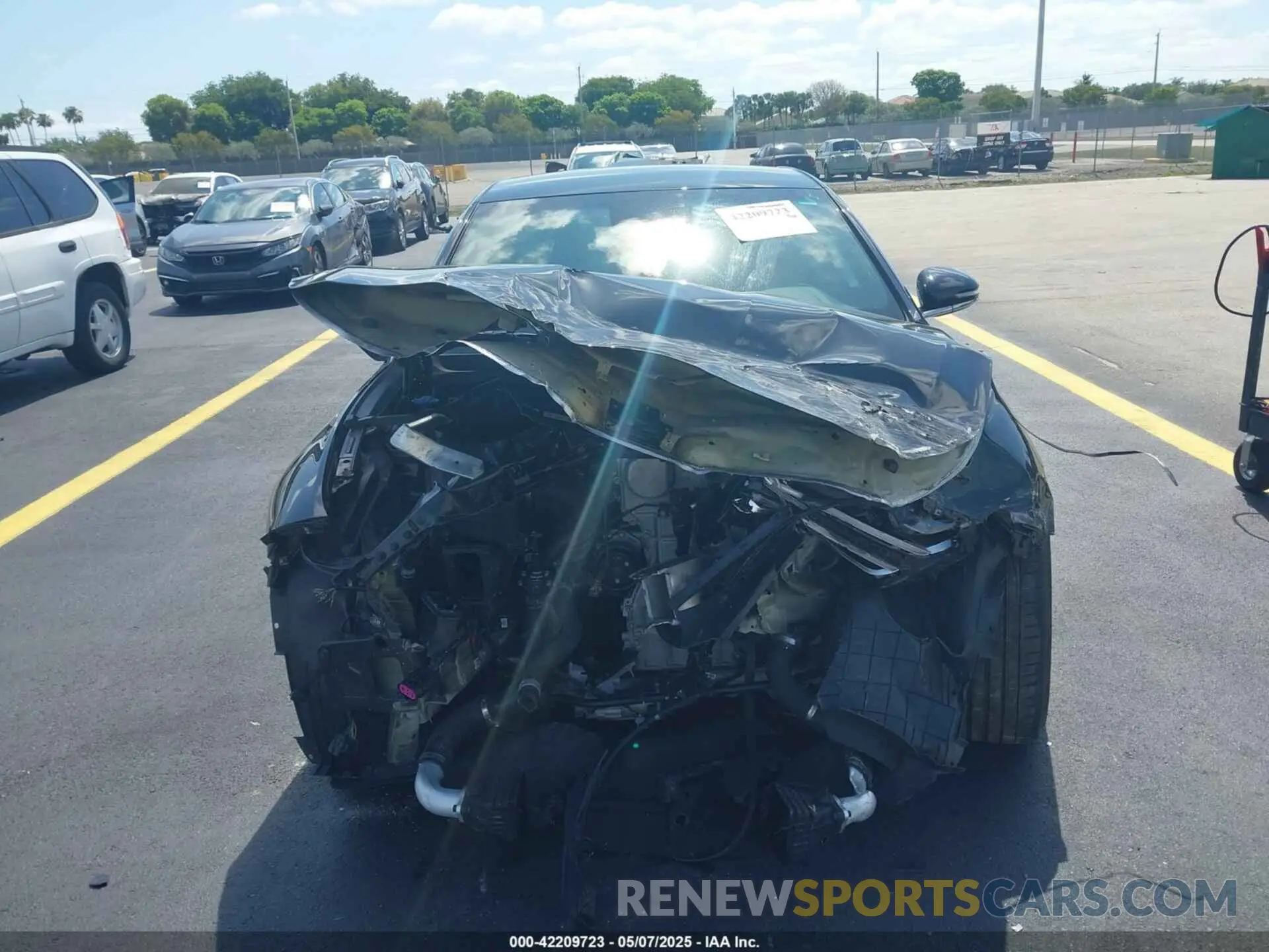 12 Photograph of a damaged car KMTG34TA4PU135164 GENESIS G70 2023