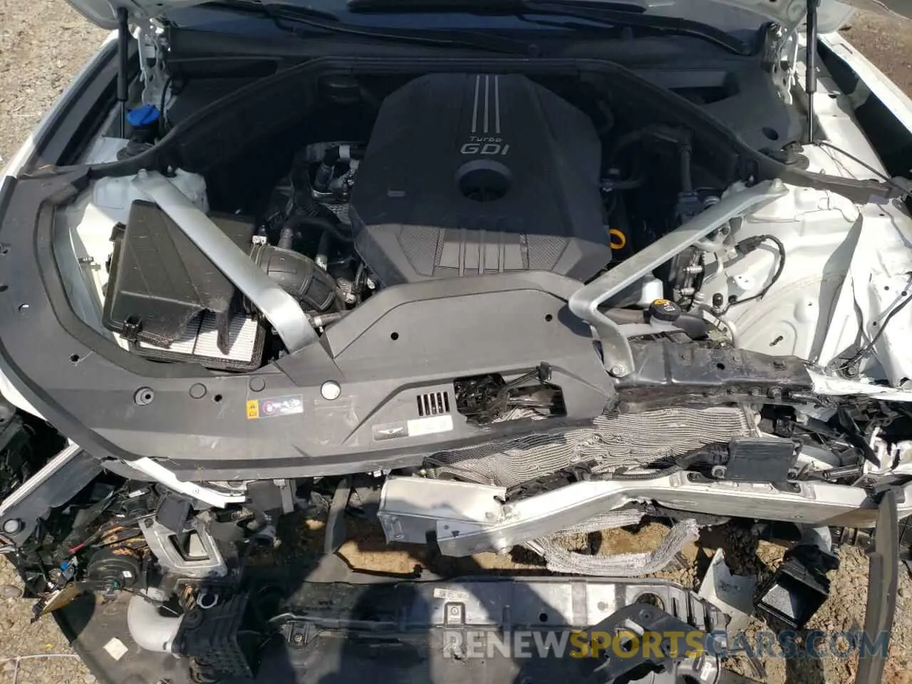 12 Photograph of a damaged car KMTG34TA6PU131925 GENESIS G70 2023