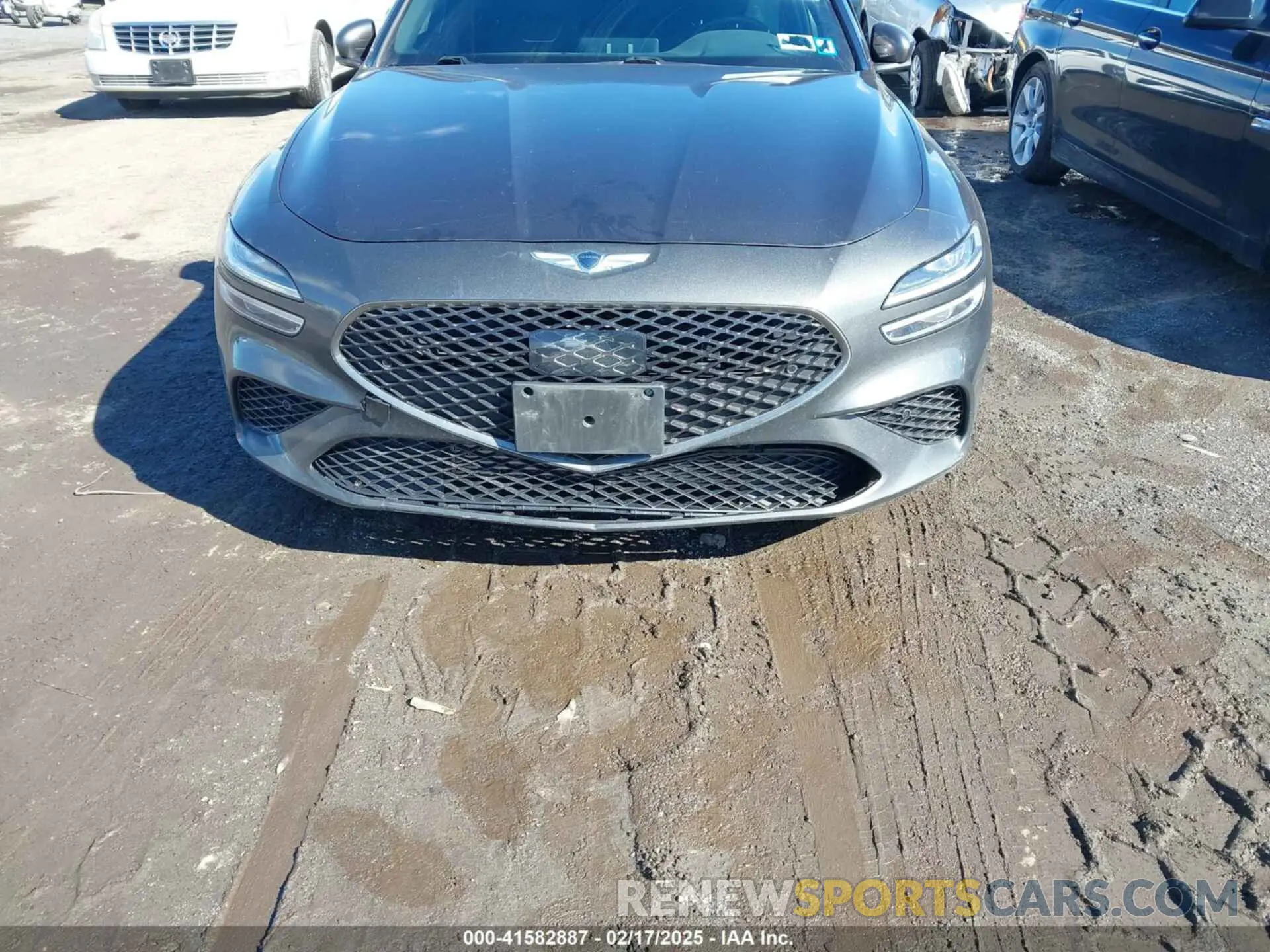 6 Photograph of a damaged car KMTG34TA9PU109174 GENESIS G70 2023