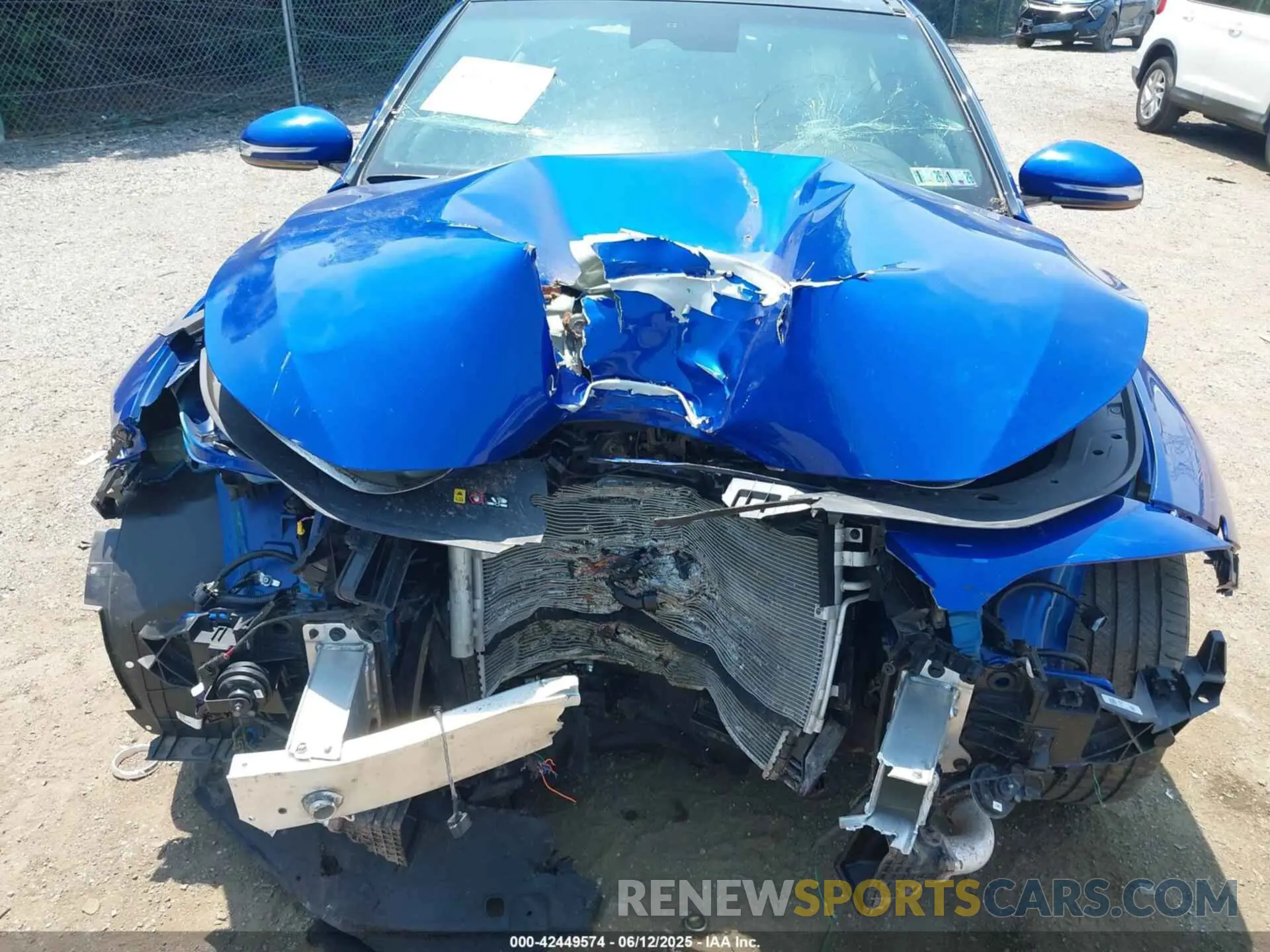 10 Photograph of a damaged car KMTG34TAXPU112892 GENESIS G70 2023