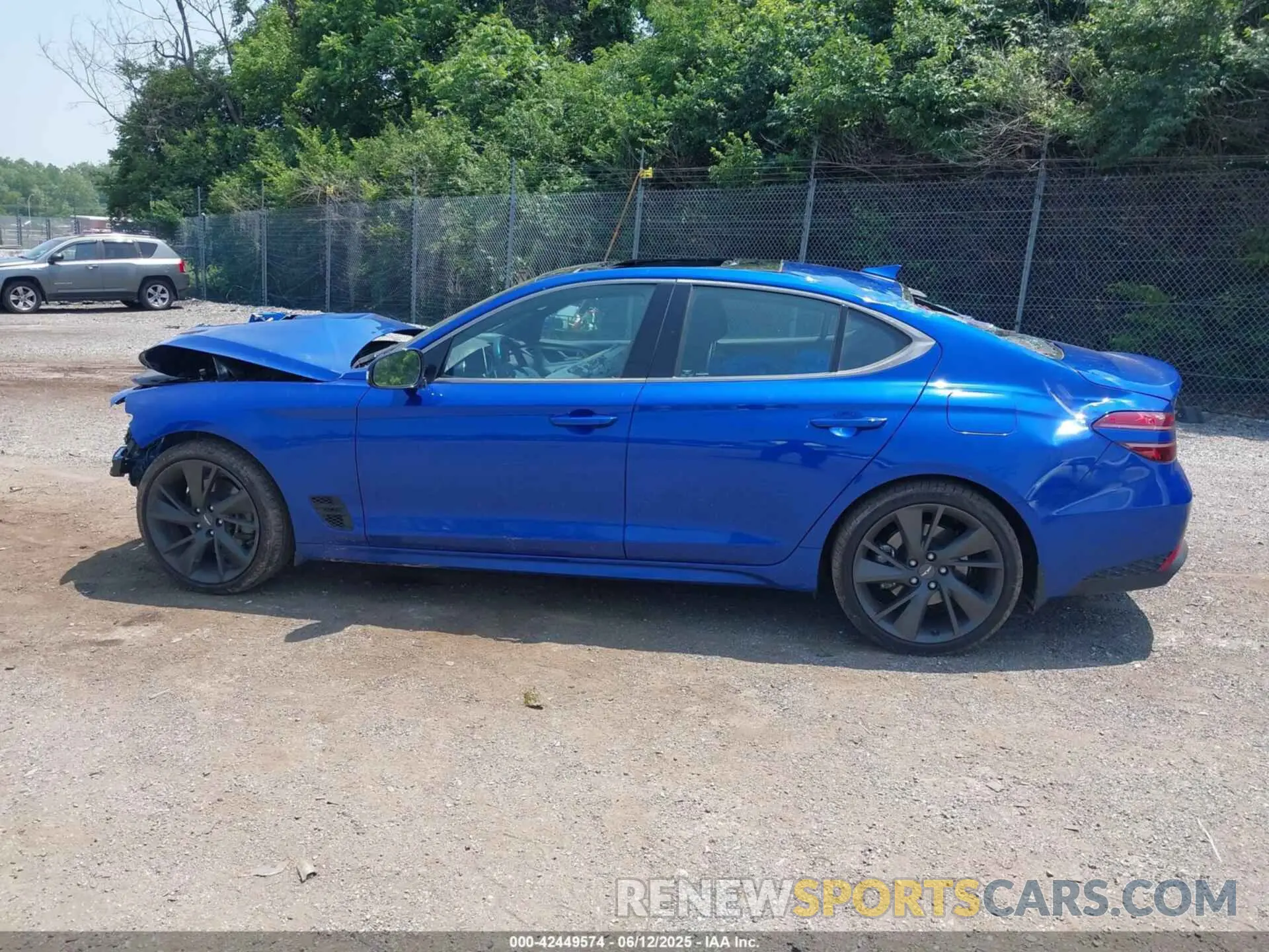 15 Photograph of a damaged car KMTG34TAXPU112892 GENESIS G70 2023