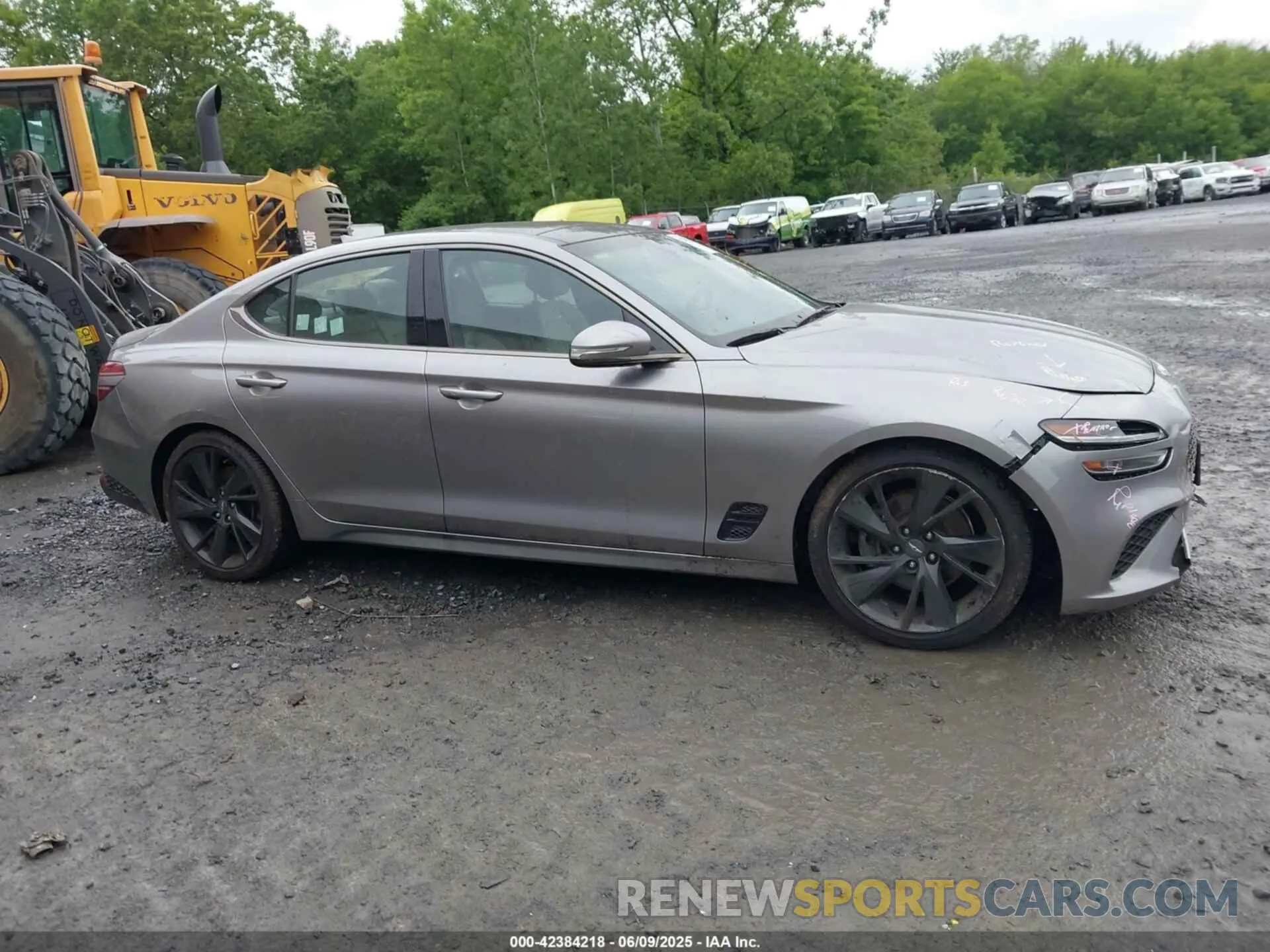 13 Photograph of a damaged car KMTG34TAXPU115811 GENESIS G70 2023