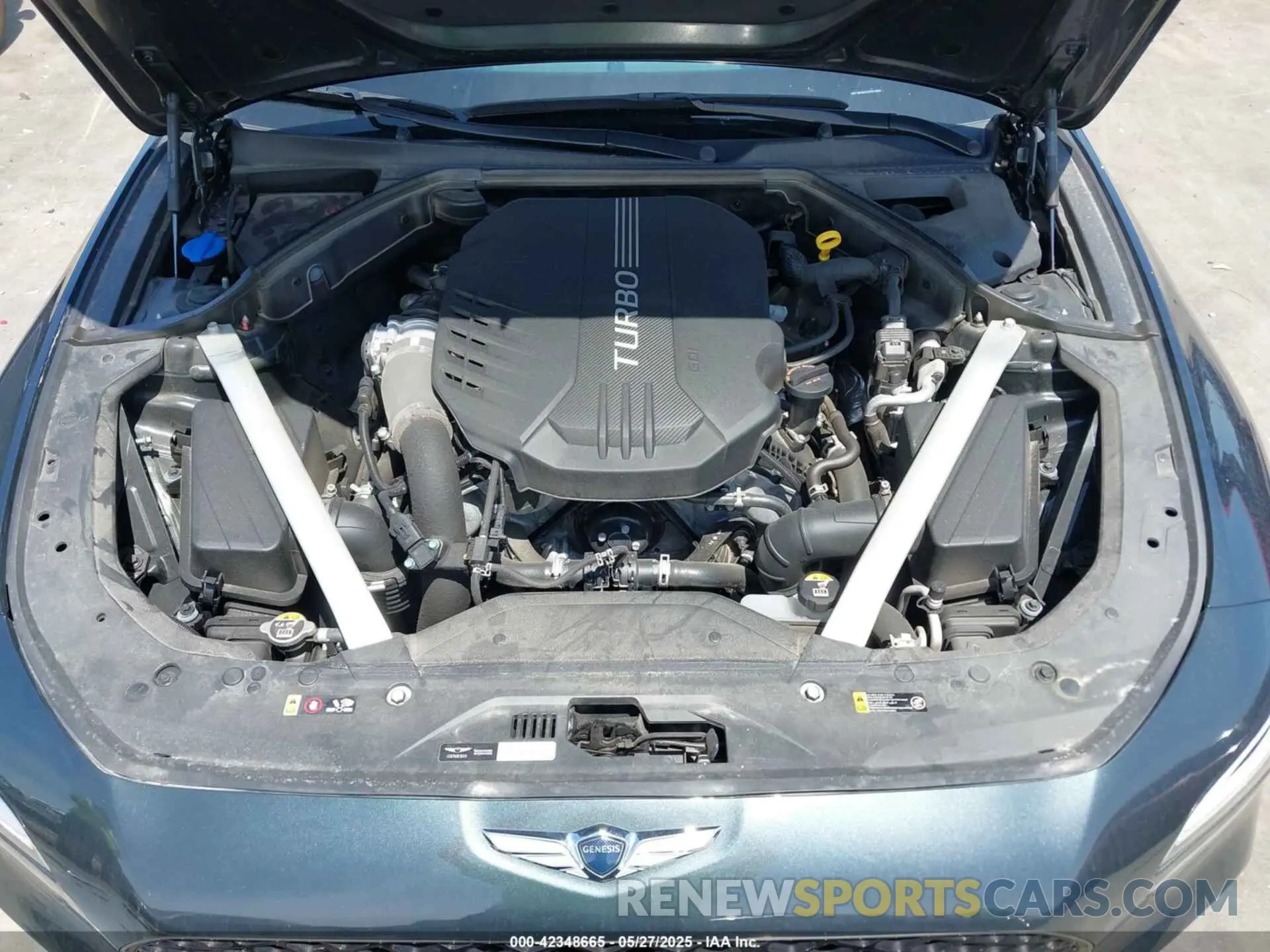 10 Photograph of a damaged car KMTG54TE0PU119668 GENESIS G70 2023