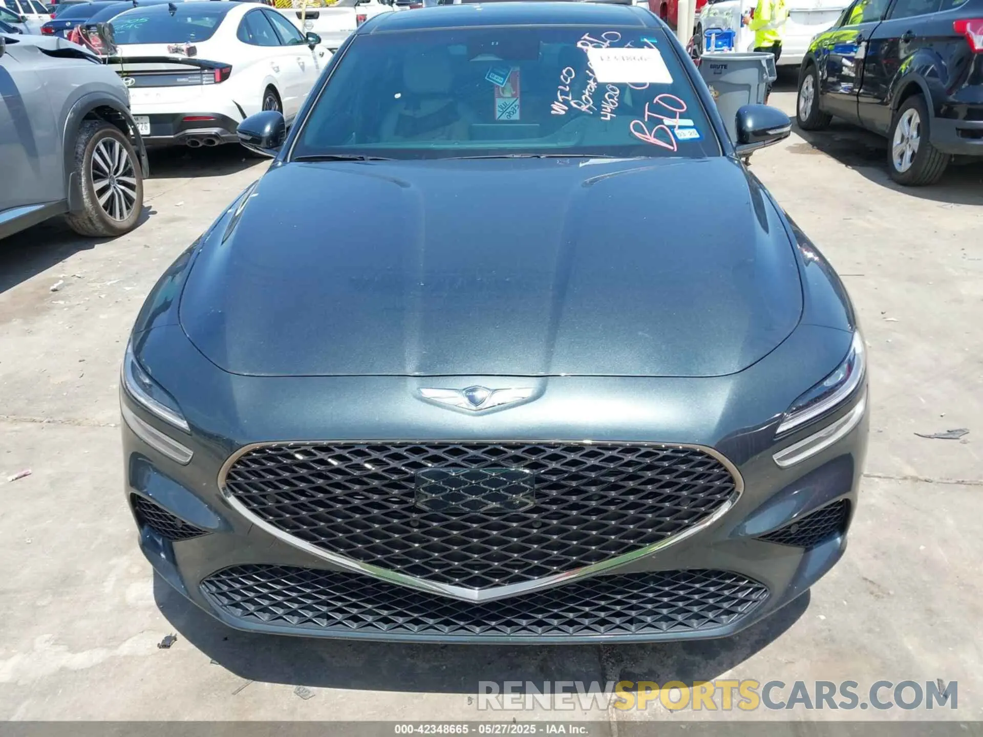 6 Photograph of a damaged car KMTG54TE0PU119668 GENESIS G70 2023