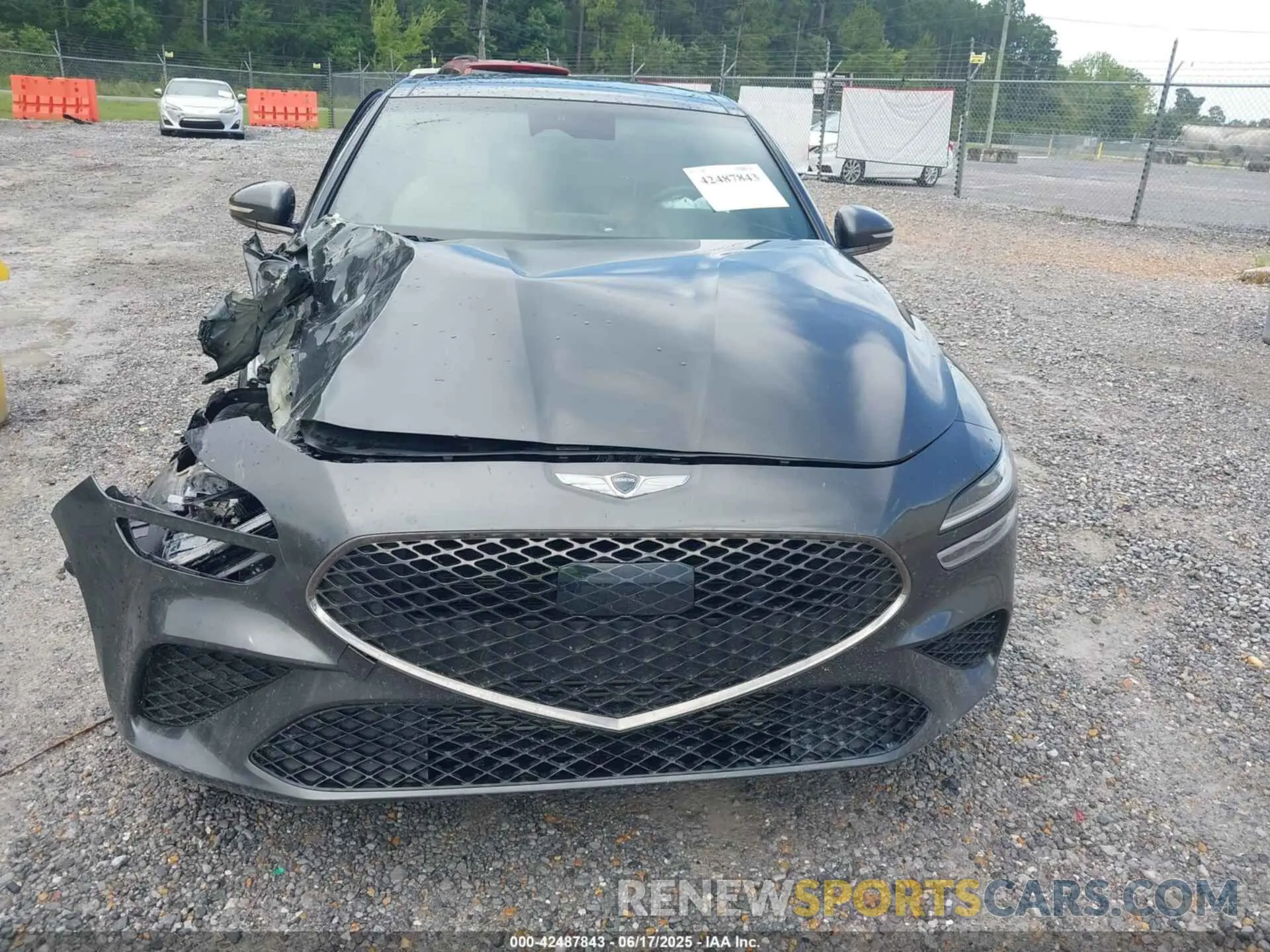 12 Photograph of a damaged car KMTG54TE1PU125348 GENESIS G70 2023