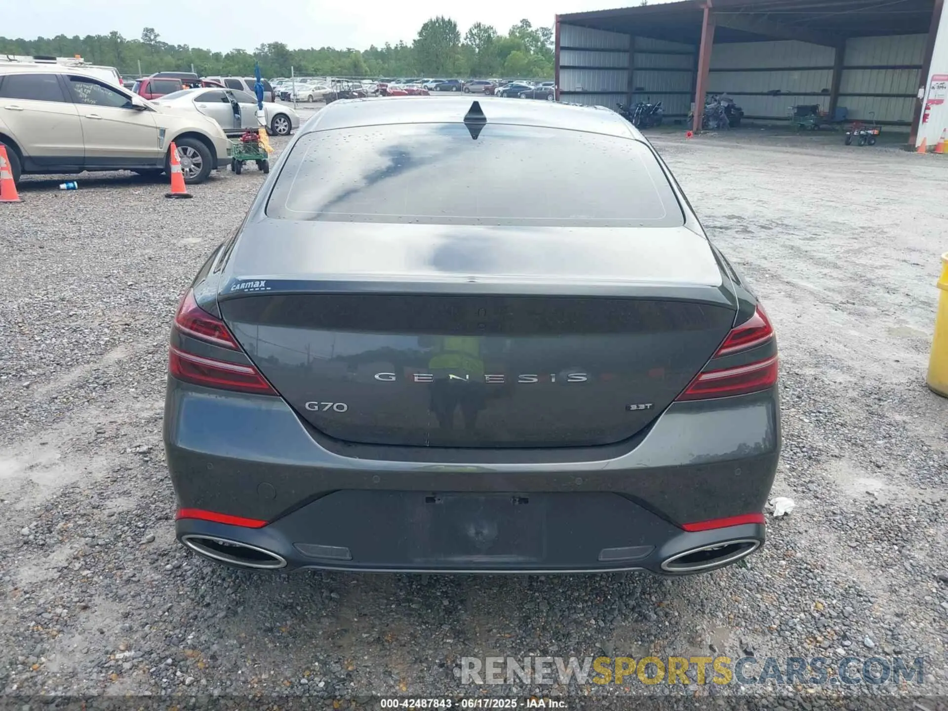 16 Photograph of a damaged car KMTG54TE1PU125348 GENESIS G70 2023