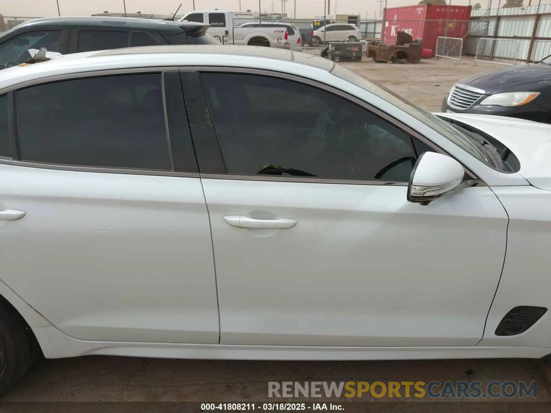 13 Photograph of a damaged car KMTG54TE3PU116344 GENESIS G70 2023