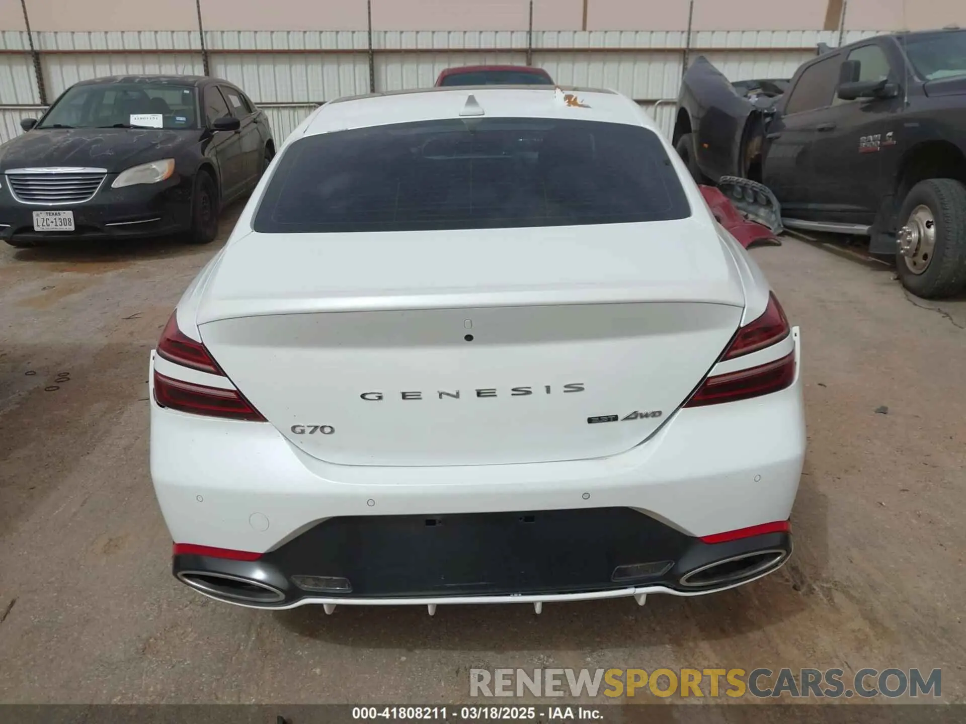 16 Photograph of a damaged car KMTG54TE3PU116344 GENESIS G70 2023
