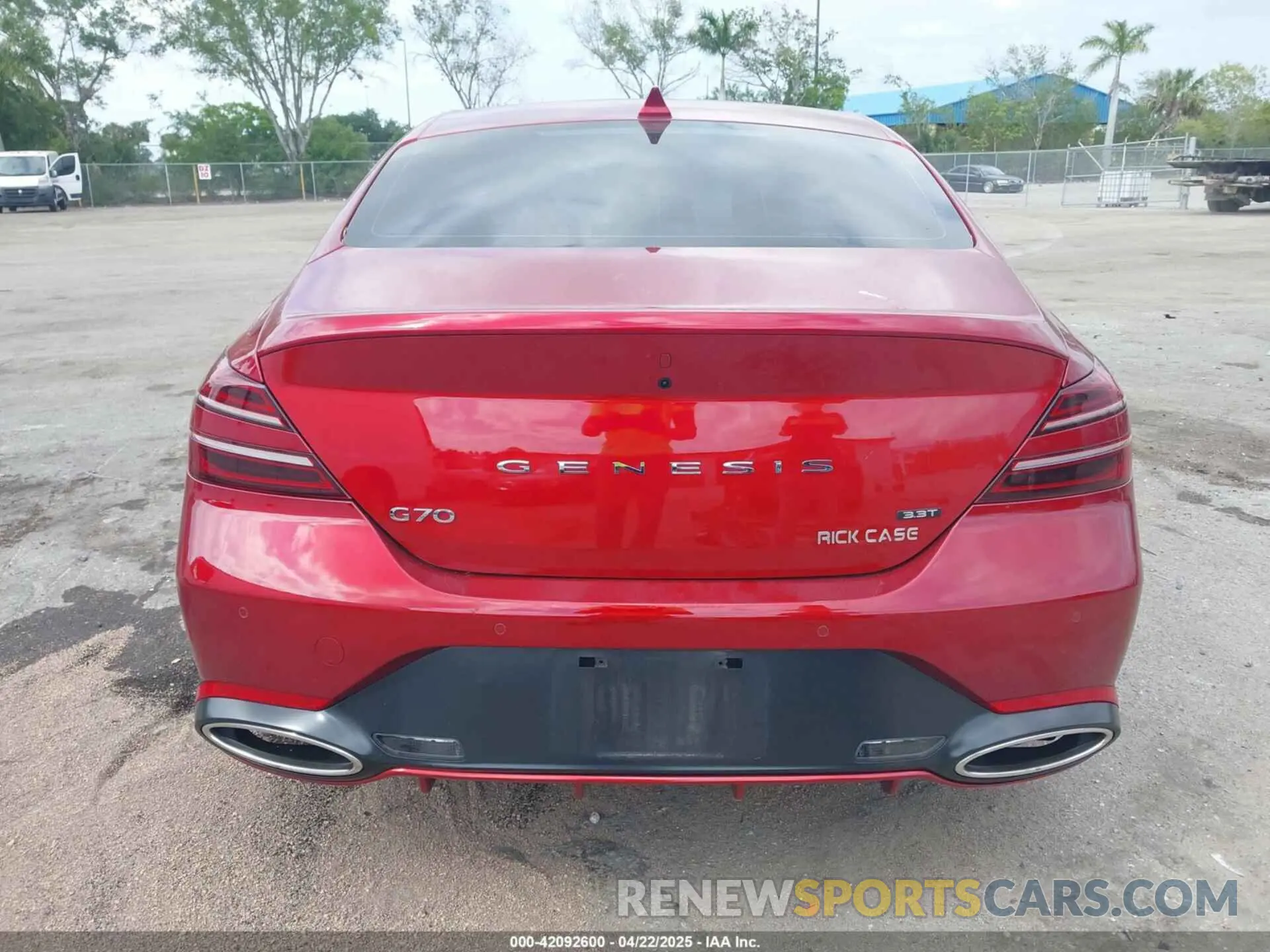 16 Photograph of a damaged car KMTG54TE8PU108661 GENESIS G70 2023
