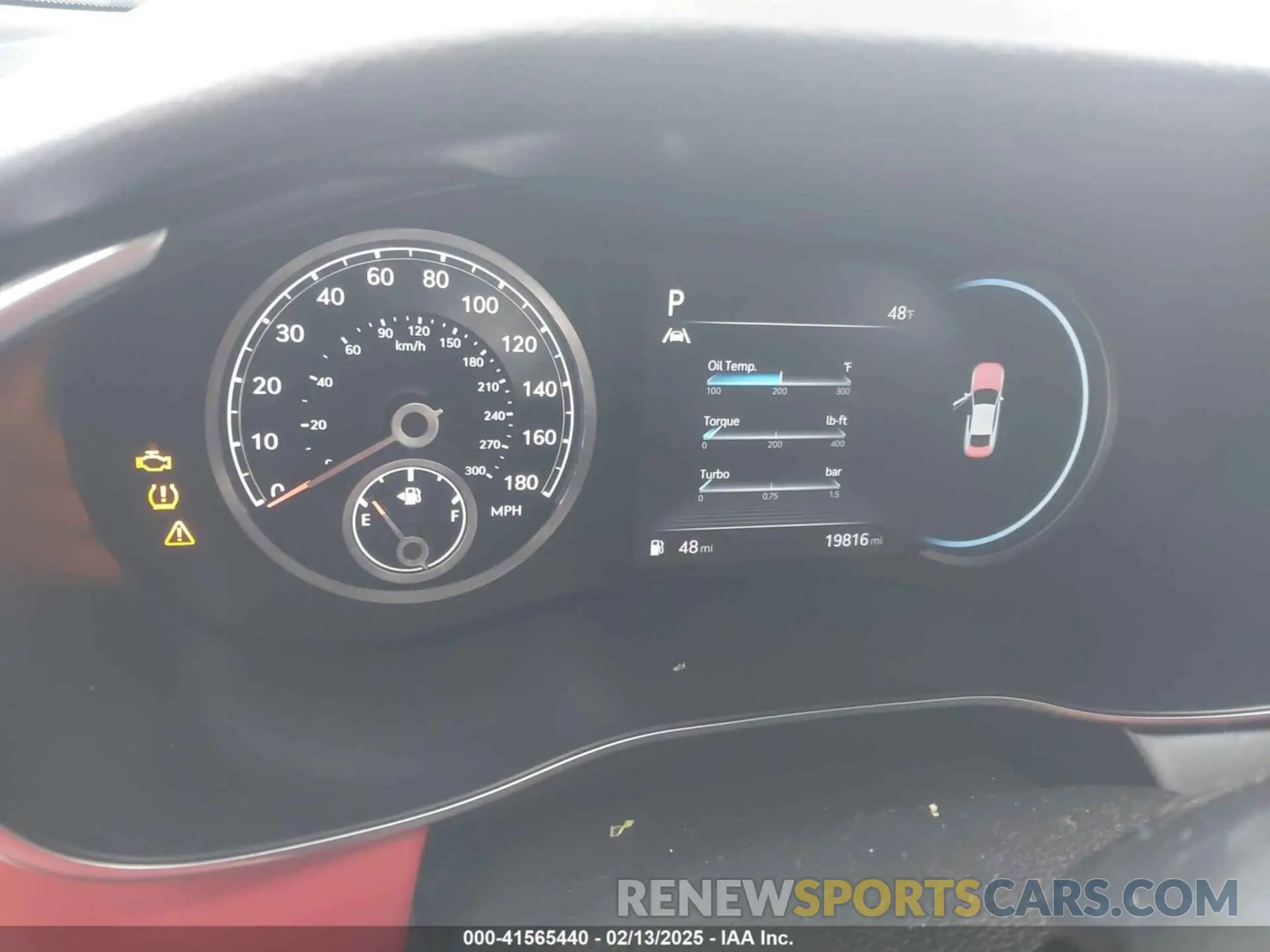 7 Photograph of a damaged car KMTG54TEXPU107334 GENESIS G70 2023