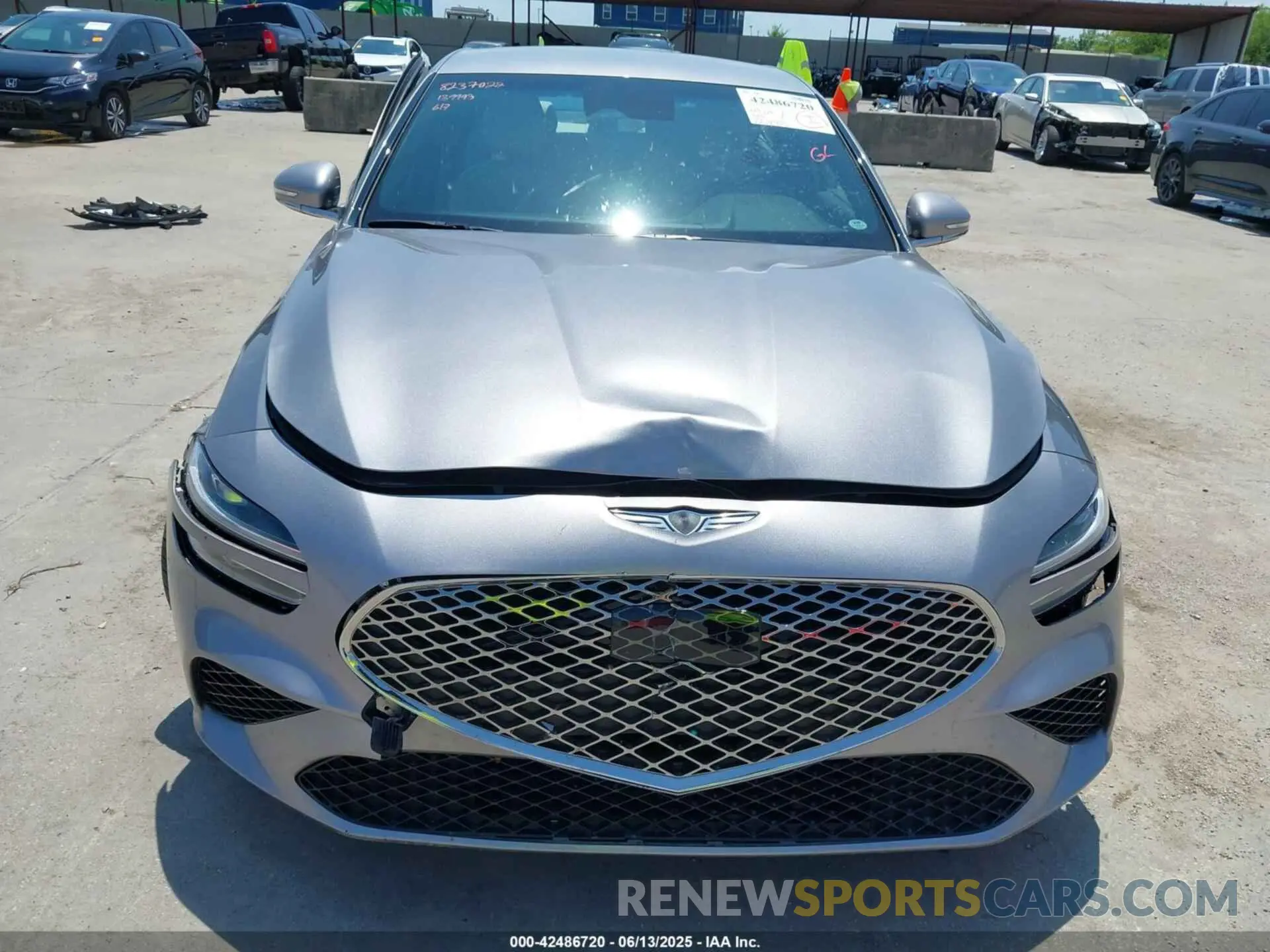 11 Photograph of a damaged car KMTG34SC0RU139993 GENESIS G70 2024
