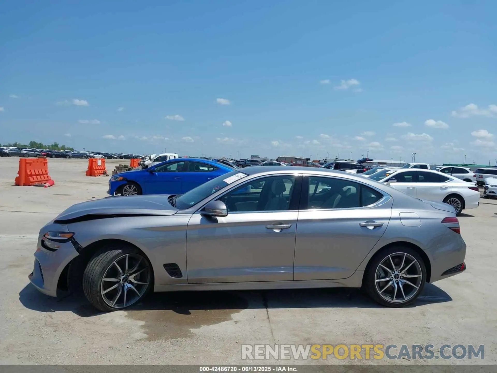 13 Photograph of a damaged car KMTG34SC0RU139993 GENESIS G70 2024