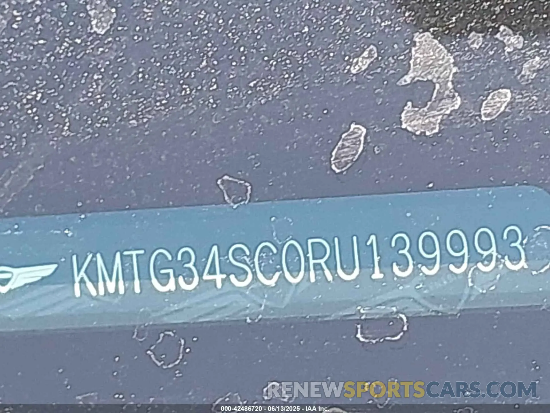 16 Photograph of a damaged car KMTG34SC0RU139993 GENESIS G70 2024