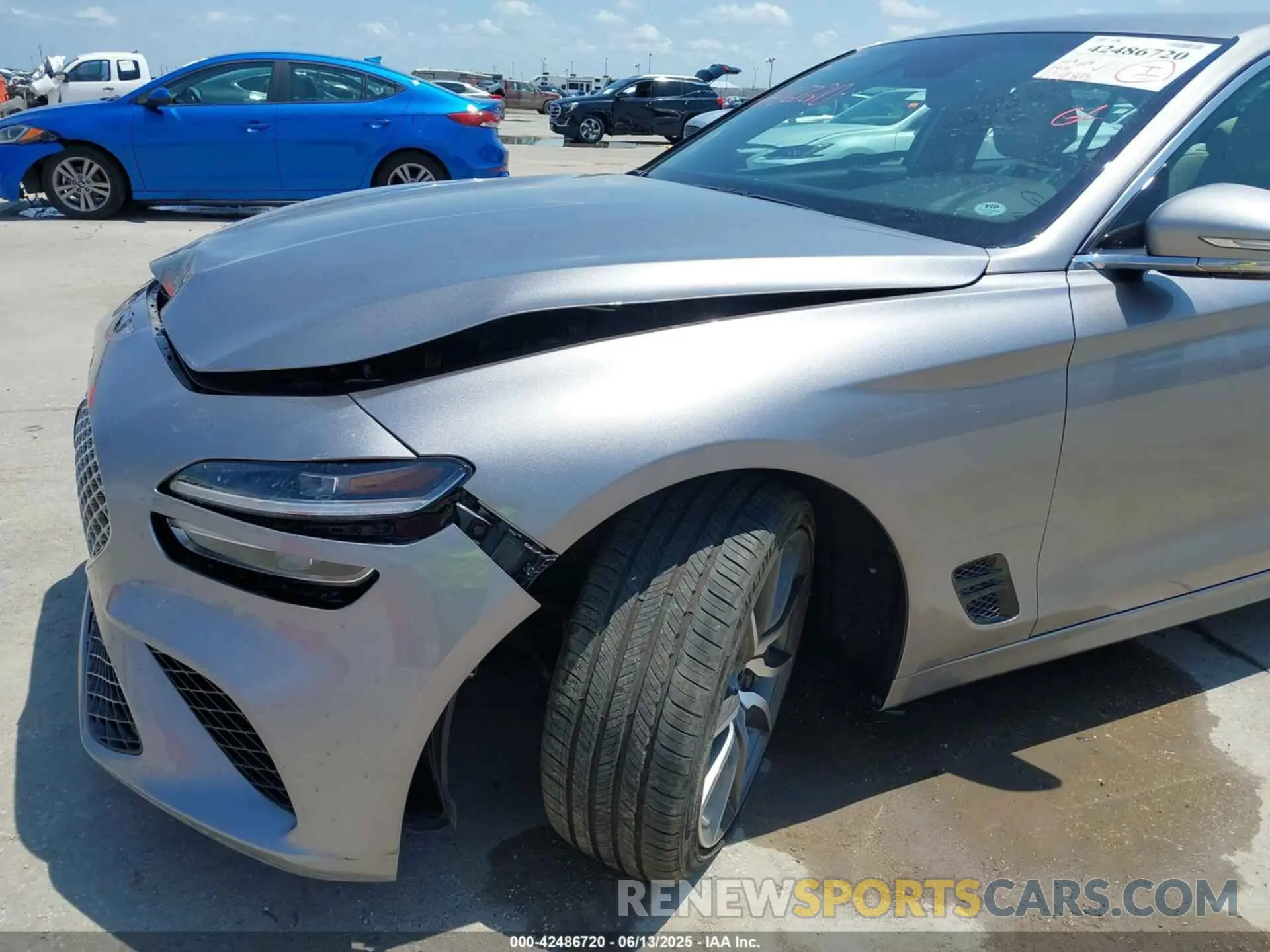 19 Photograph of a damaged car KMTG34SC0RU139993 GENESIS G70 2024