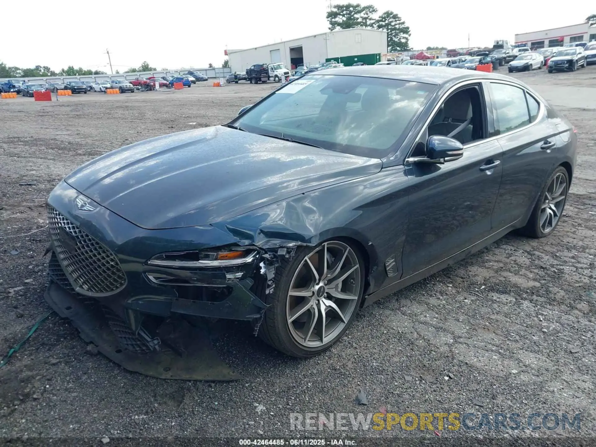2 Photograph of a damaged car KMTG34SC2RU142670 GENESIS G70 2024