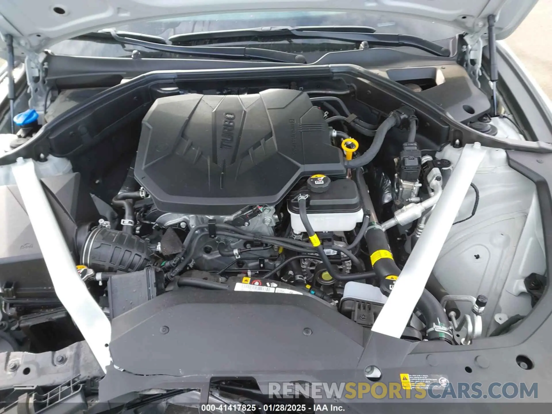 10 Photograph of a damaged car KMTG34SC5RU138774 GENESIS G70 2024