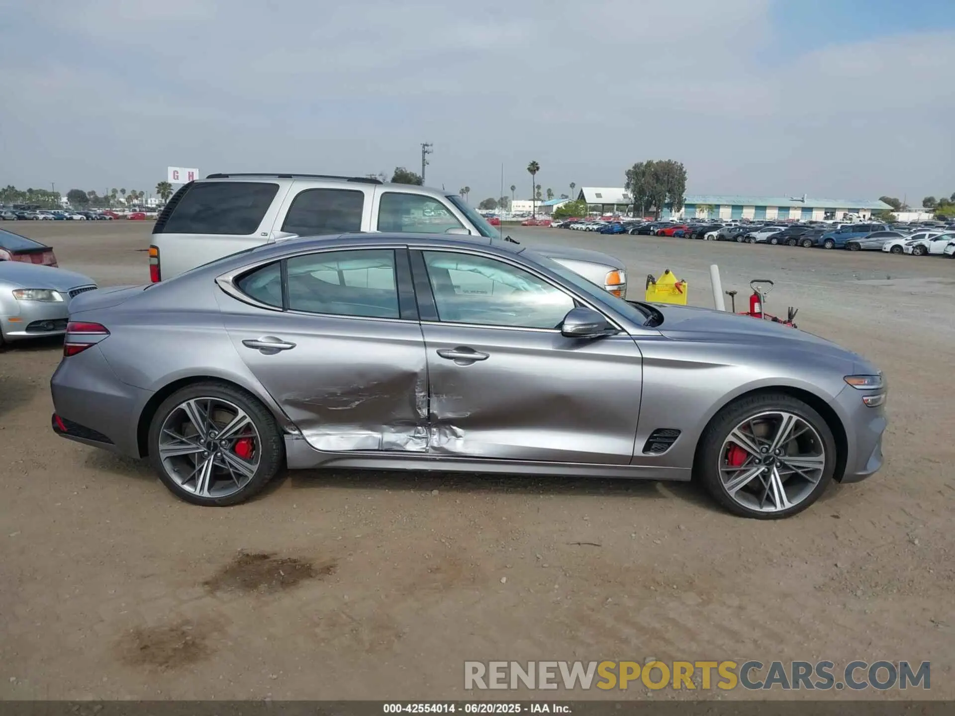 13 Photograph of a damaged car KMTG34SC9RU137417 GENESIS G70 2024