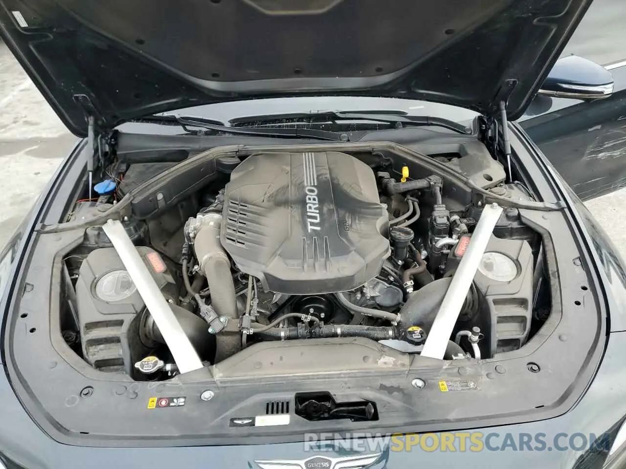 11 Photograph of a damaged car KMTG54SE2RU137450 GENESIS G70 2024