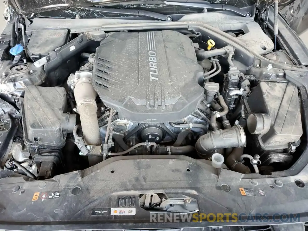 11 Photograph of a damaged car KMTG54SE5RU139337 GENESIS G70 2024