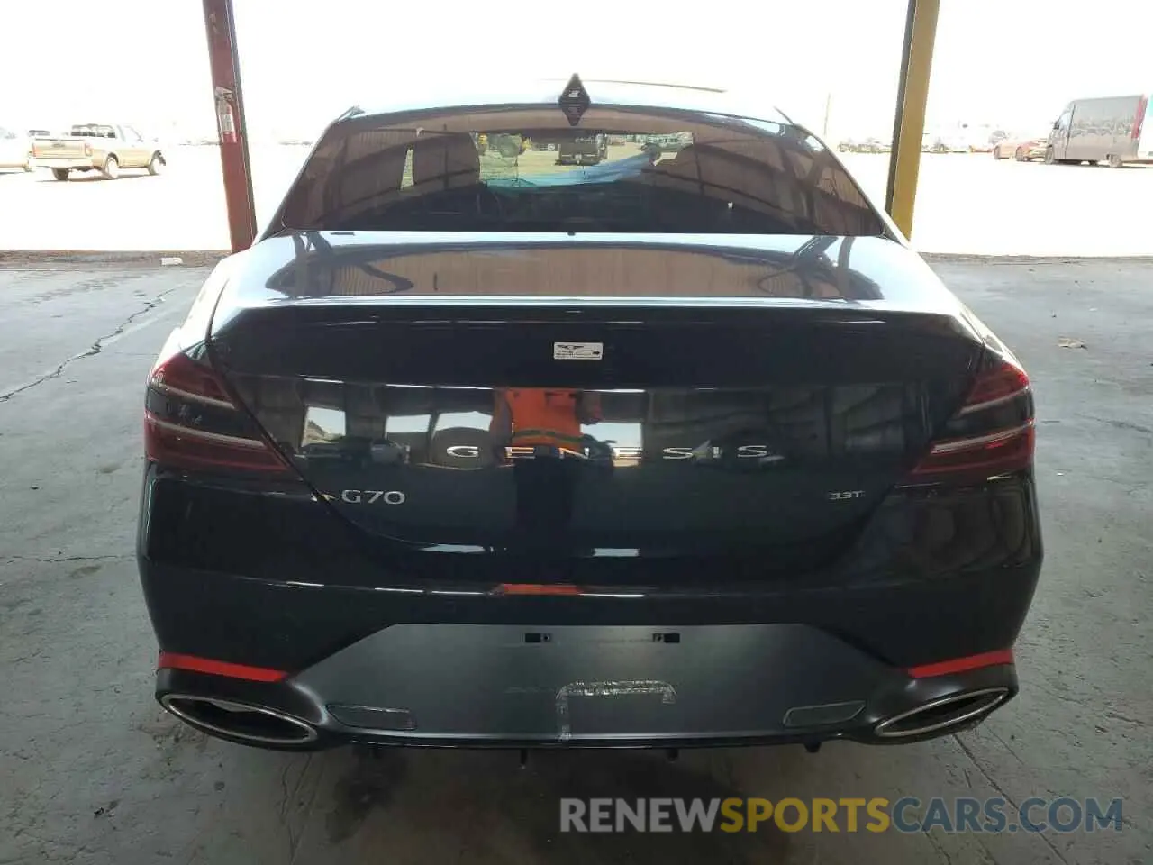 6 Photograph of a damaged car KMTG54SE5RU139337 GENESIS G70 2024