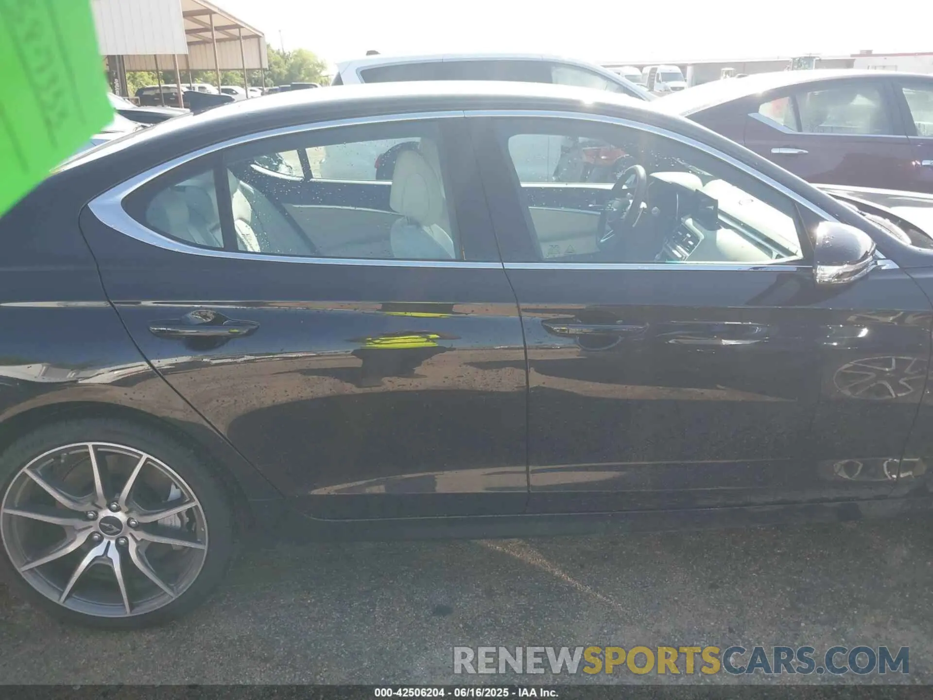 13 Photograph of a damaged car KMTG34SC9SU153977 GENESIS G70 2025