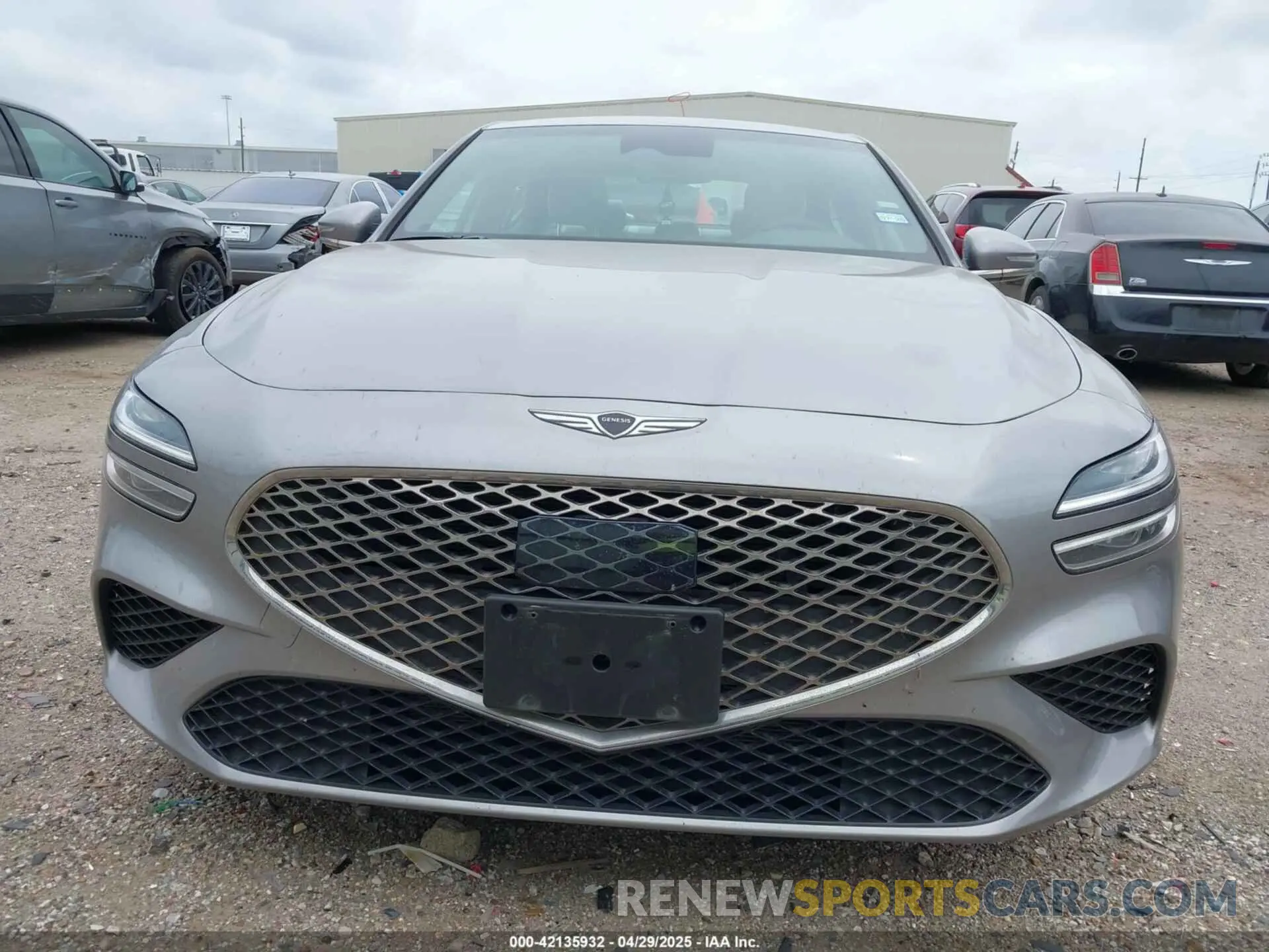12 Photograph of a damaged car KMTG34SCXSU148223 GENESIS G70 2025