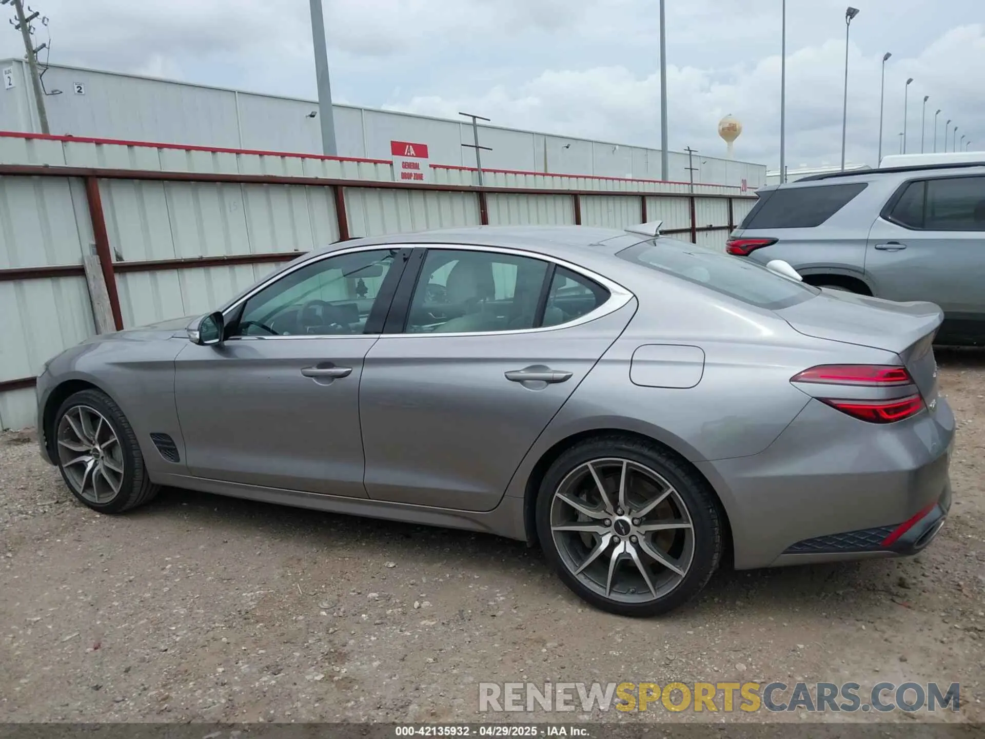 14 Photograph of a damaged car KMTG34SCXSU148223 GENESIS G70 2025