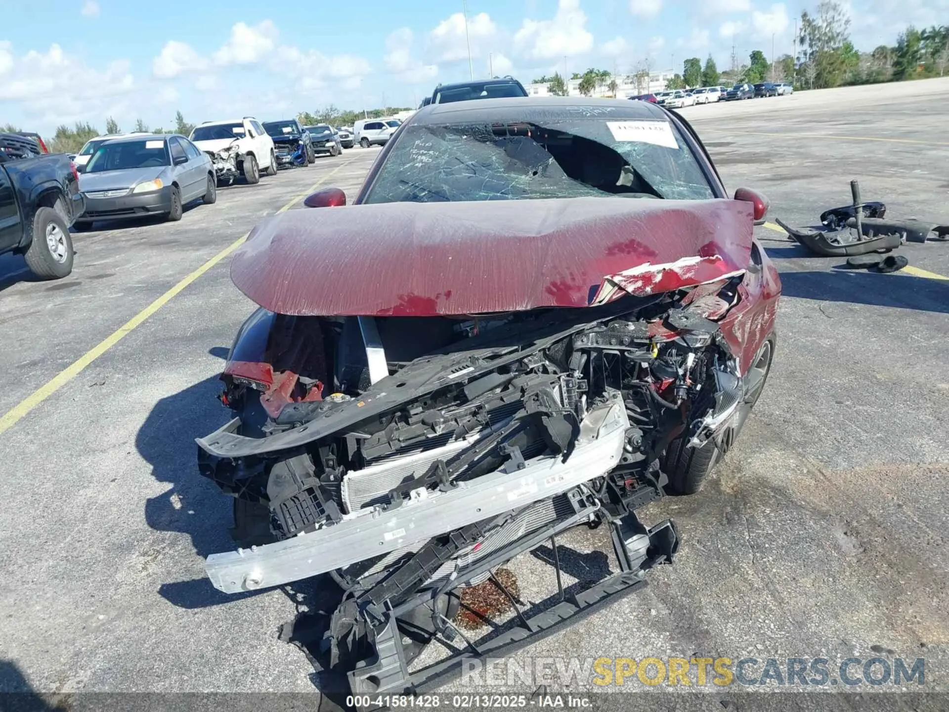 12 Photograph of a damaged car KMTG34SCXSU149985 GENESIS G70 2025