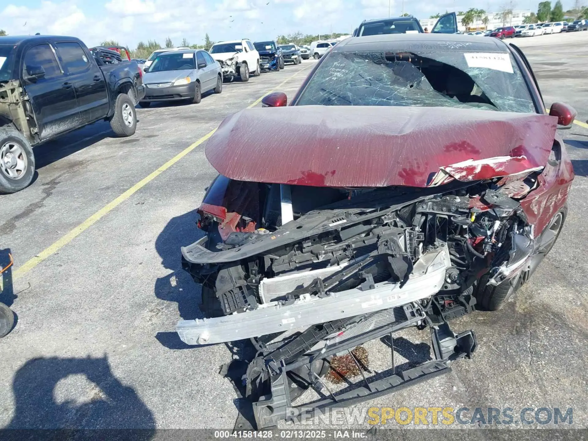 6 Photograph of a damaged car KMTG34SCXSU149985 GENESIS G70 2025