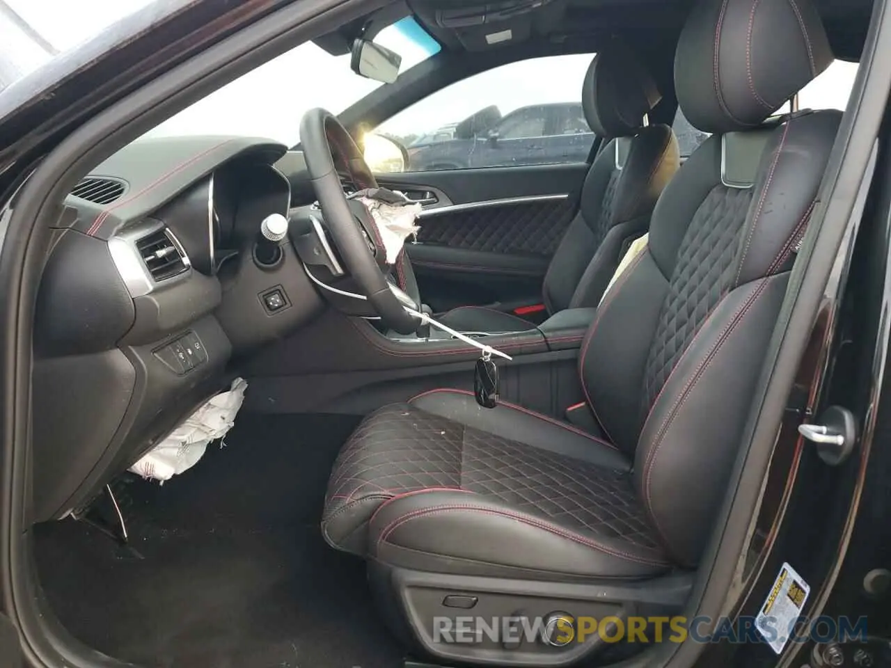7 Photograph of a damaged car KMTG54SE0SU147383 GENESIS G70 2025