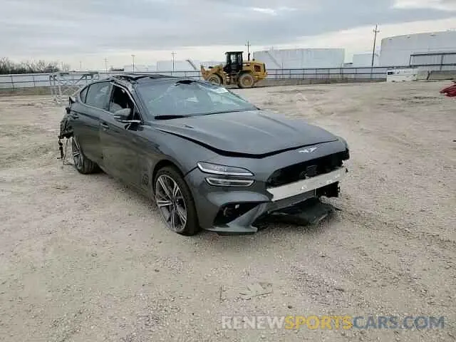 10 Photograph of a damaged car KMTG54SE7SU146943 GENESIS G70 2025
