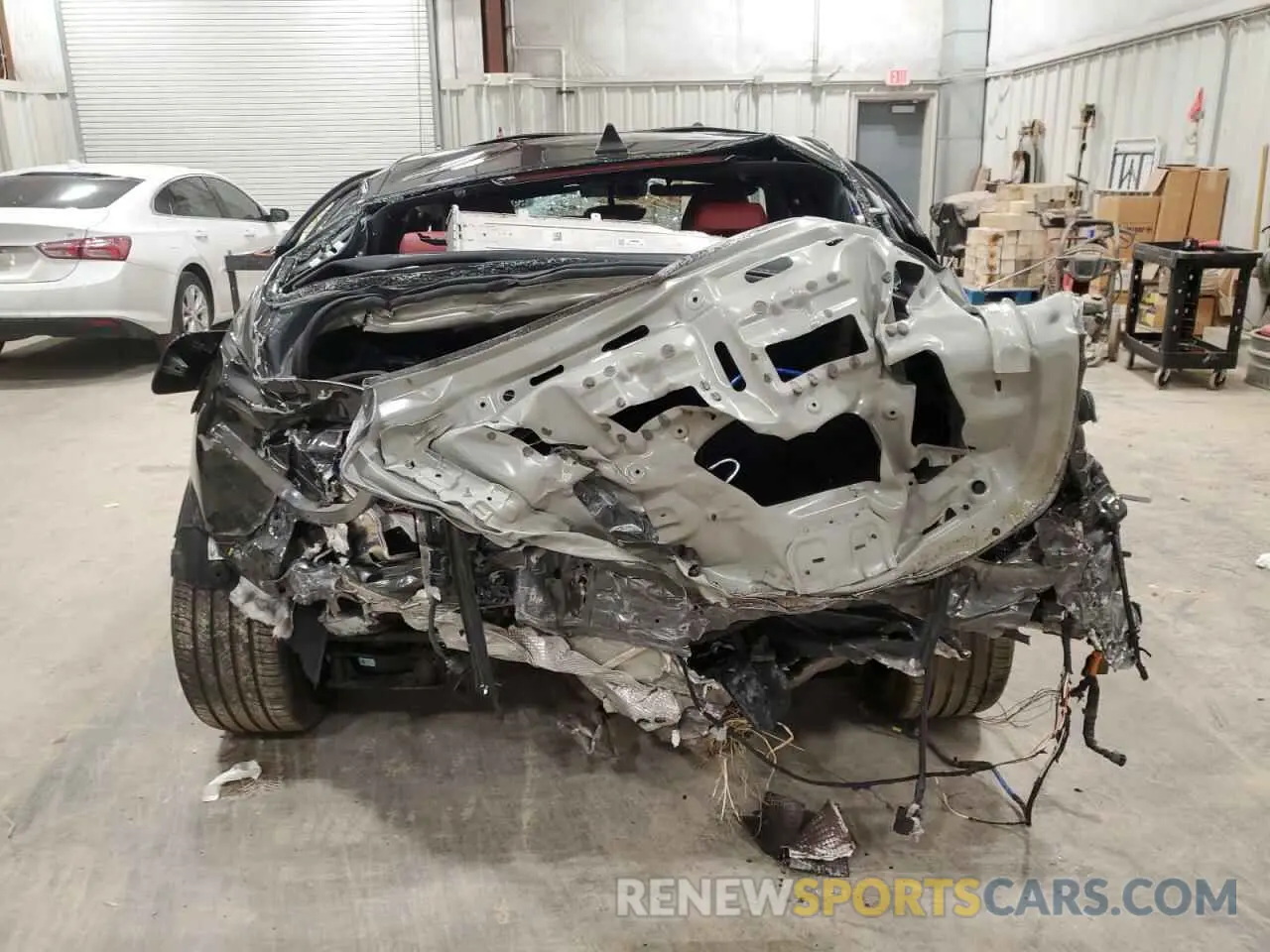 6 Photograph of a damaged car KMTG54SE7SU146943 GENESIS G70 2025