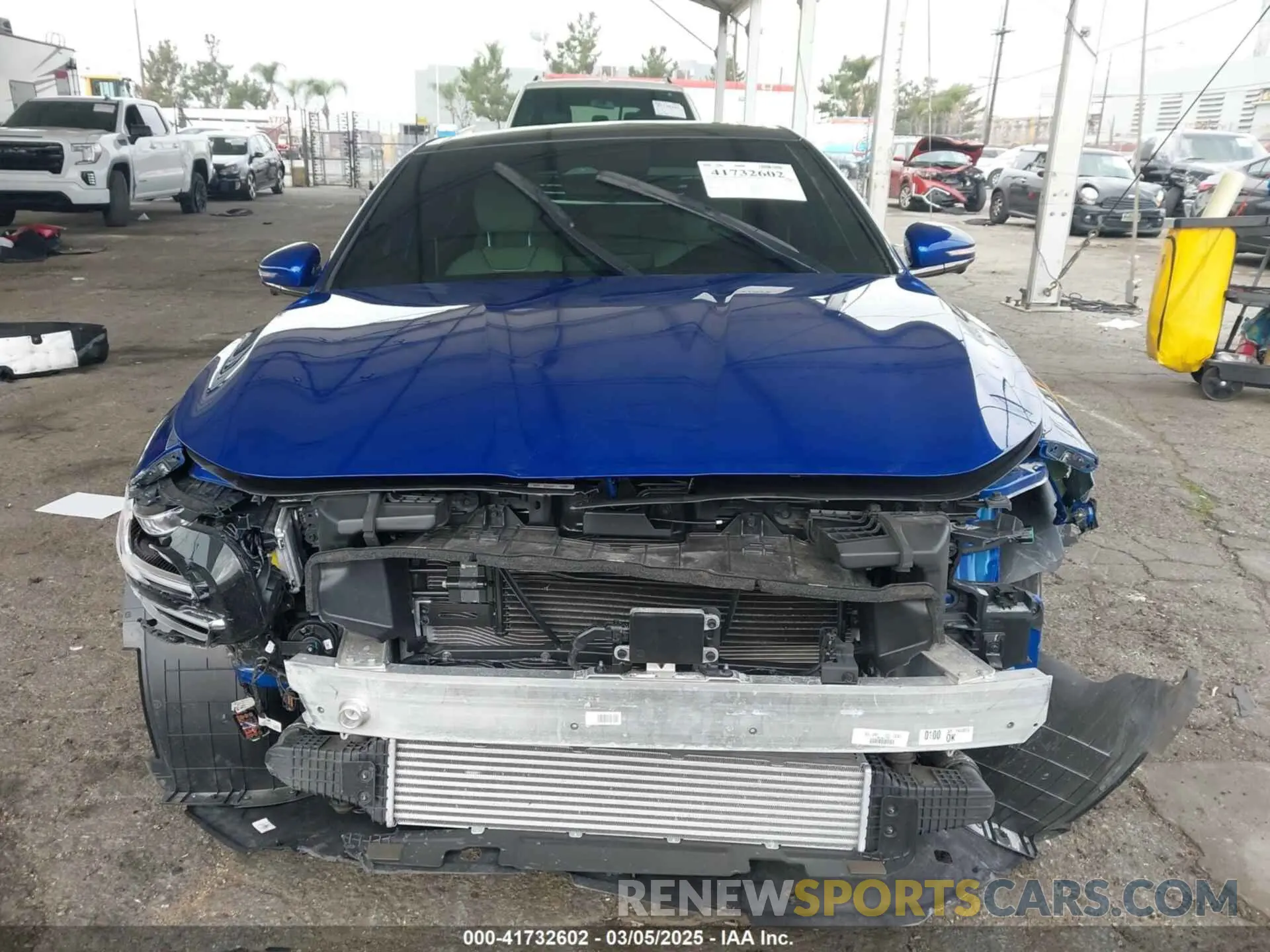 6 Photograph of a damaged car KMTG54SE8SU144876 GENESIS G70 2025