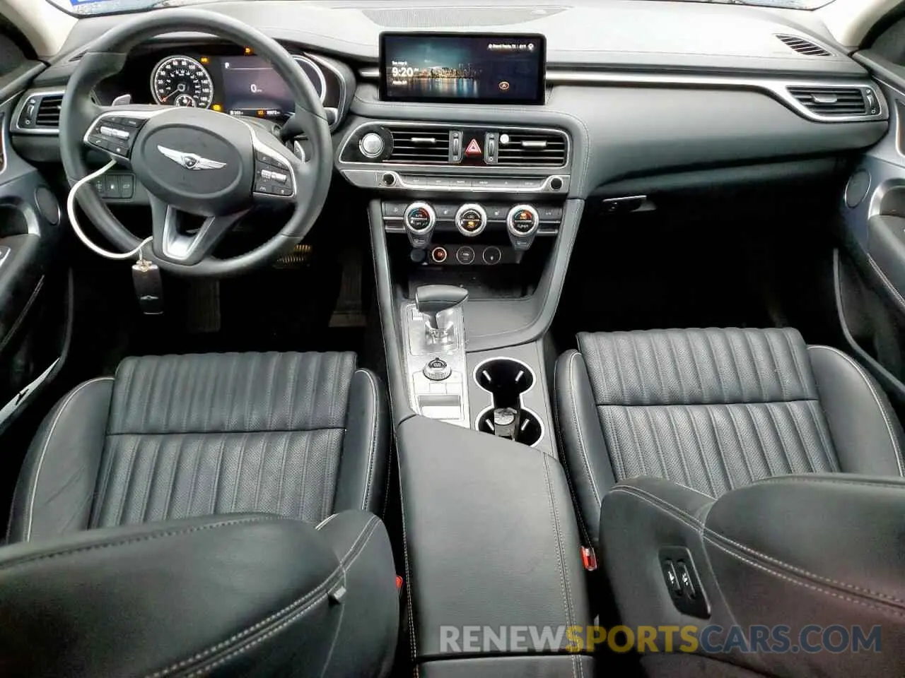 8 Photograph of a damaged car KMTG34TA1NU098488 GENESIS G70 BASE 2022
