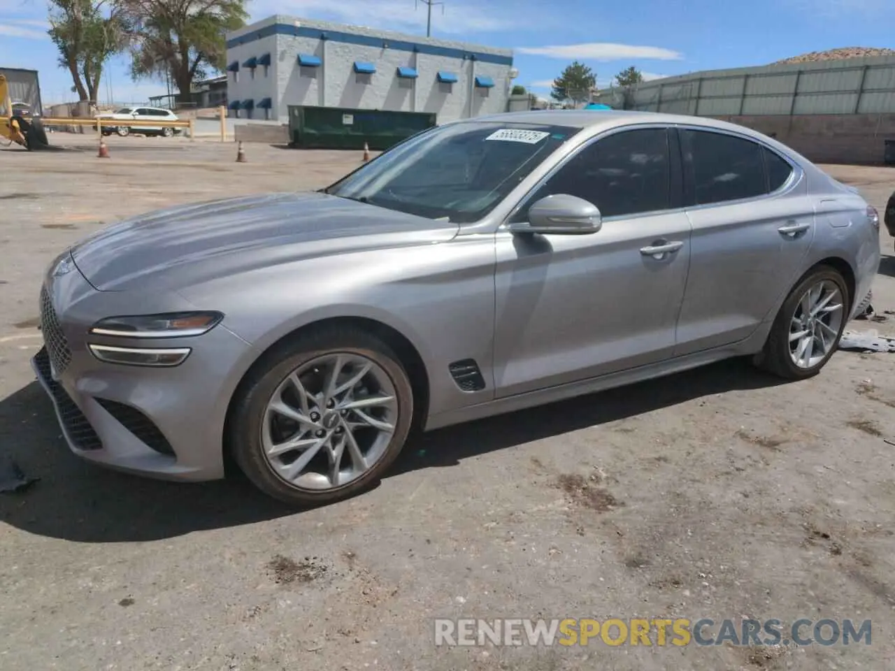 1 Photograph of a damaged car KMTG34TA2NU095874 GENESIS G70 BASE 2022