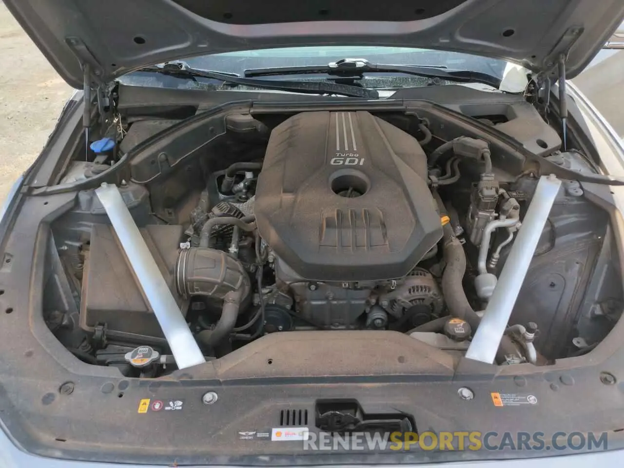 11 Photograph of a damaged car KMTG34TA2NU095874 GENESIS G70 BASE 2022