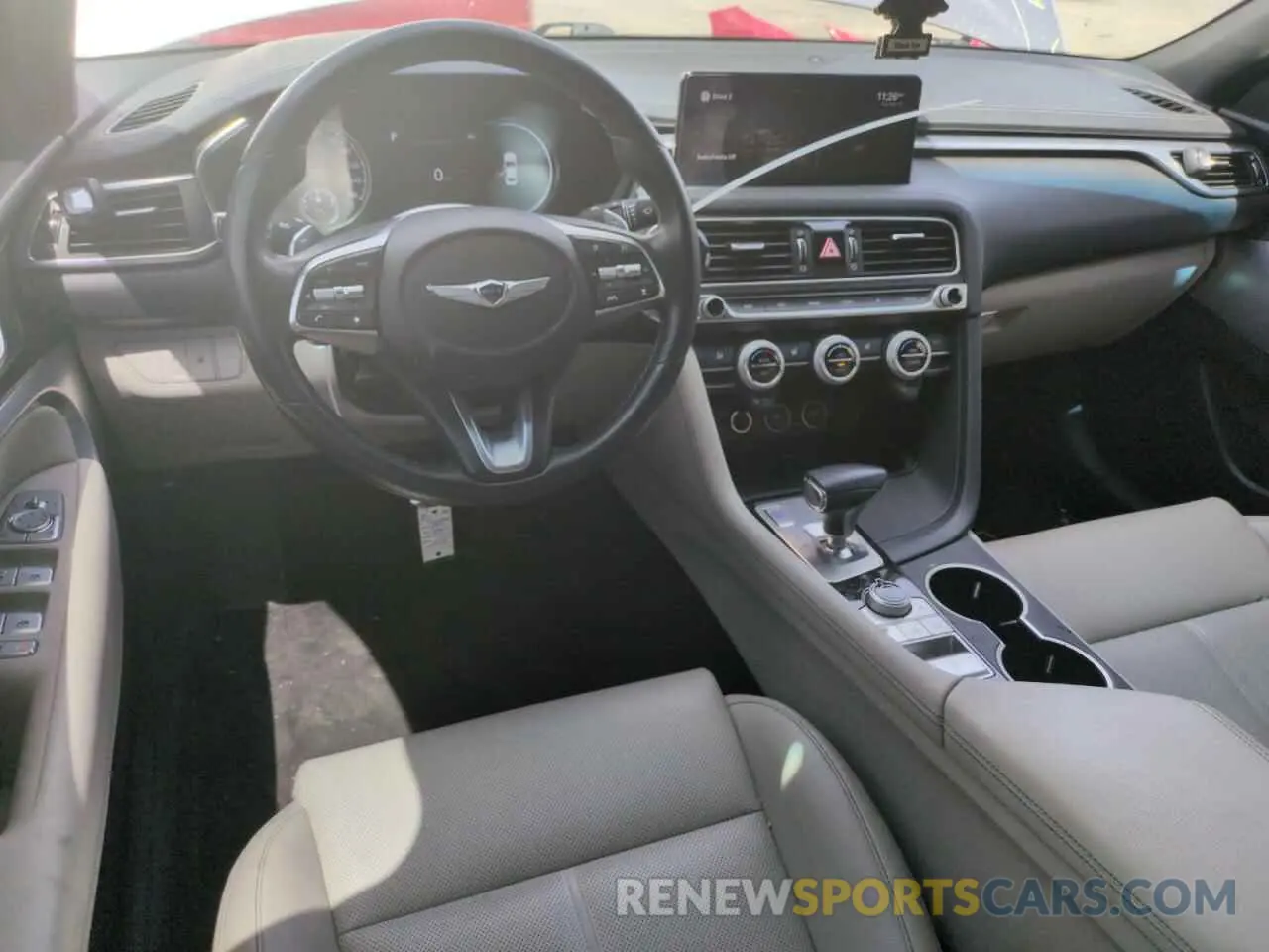 8 Photograph of a damaged car KMTG34TA2NU095874 GENESIS G70 BASE 2022