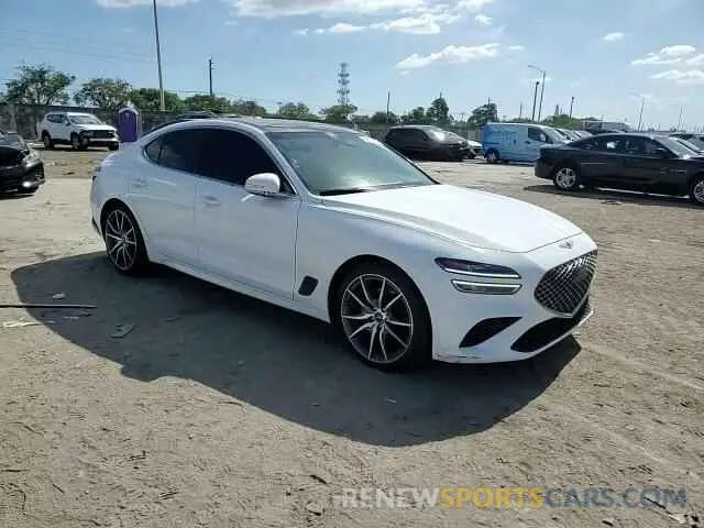 11 Photograph of a damaged car KMTG34TA2NU096216 GENESIS G70 BASE 2022