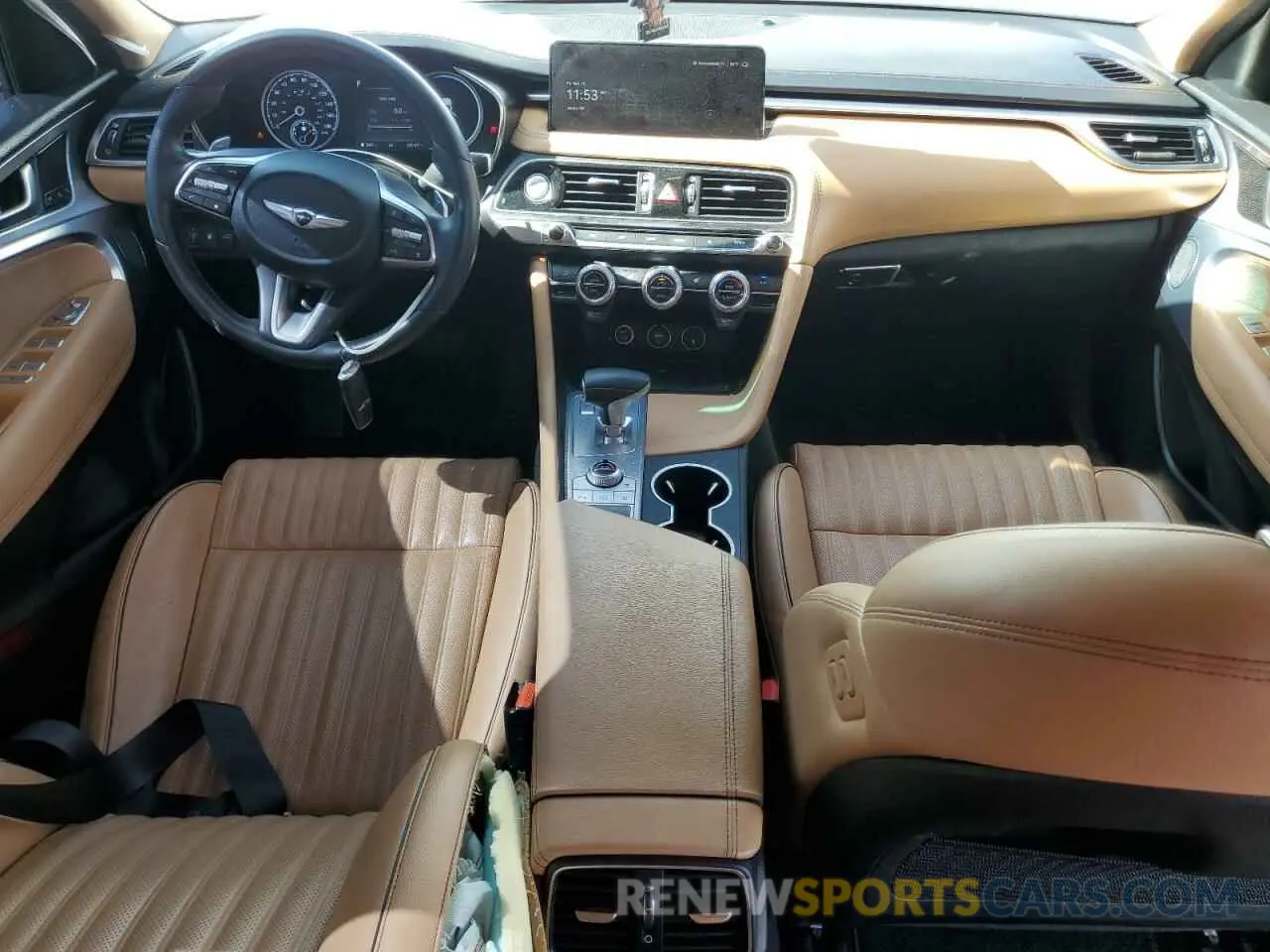 8 Photograph of a damaged car KMTG34TA2NU096216 GENESIS G70 BASE 2022