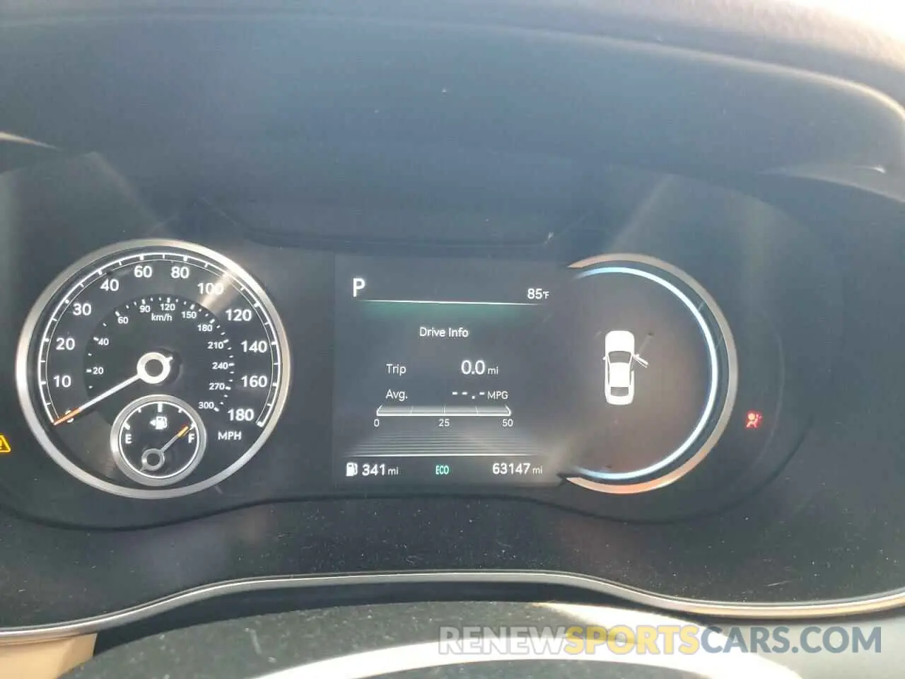 9 Photograph of a damaged car KMTG34TA2NU096216 GENESIS G70 BASE 2022