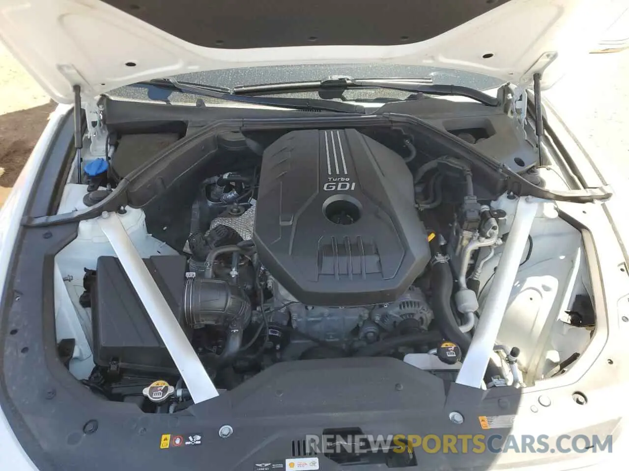 11 Photograph of a damaged car KMTG34TA6NU088944 GENESIS G70 BASE 2022