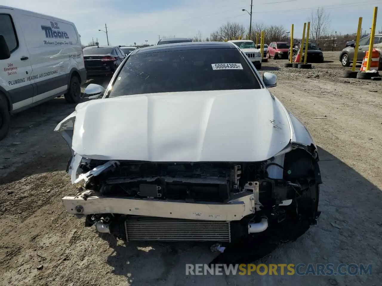 5 Photograph of a damaged car KMTG34TA6NU094050 GENESIS G70 BASE 2022