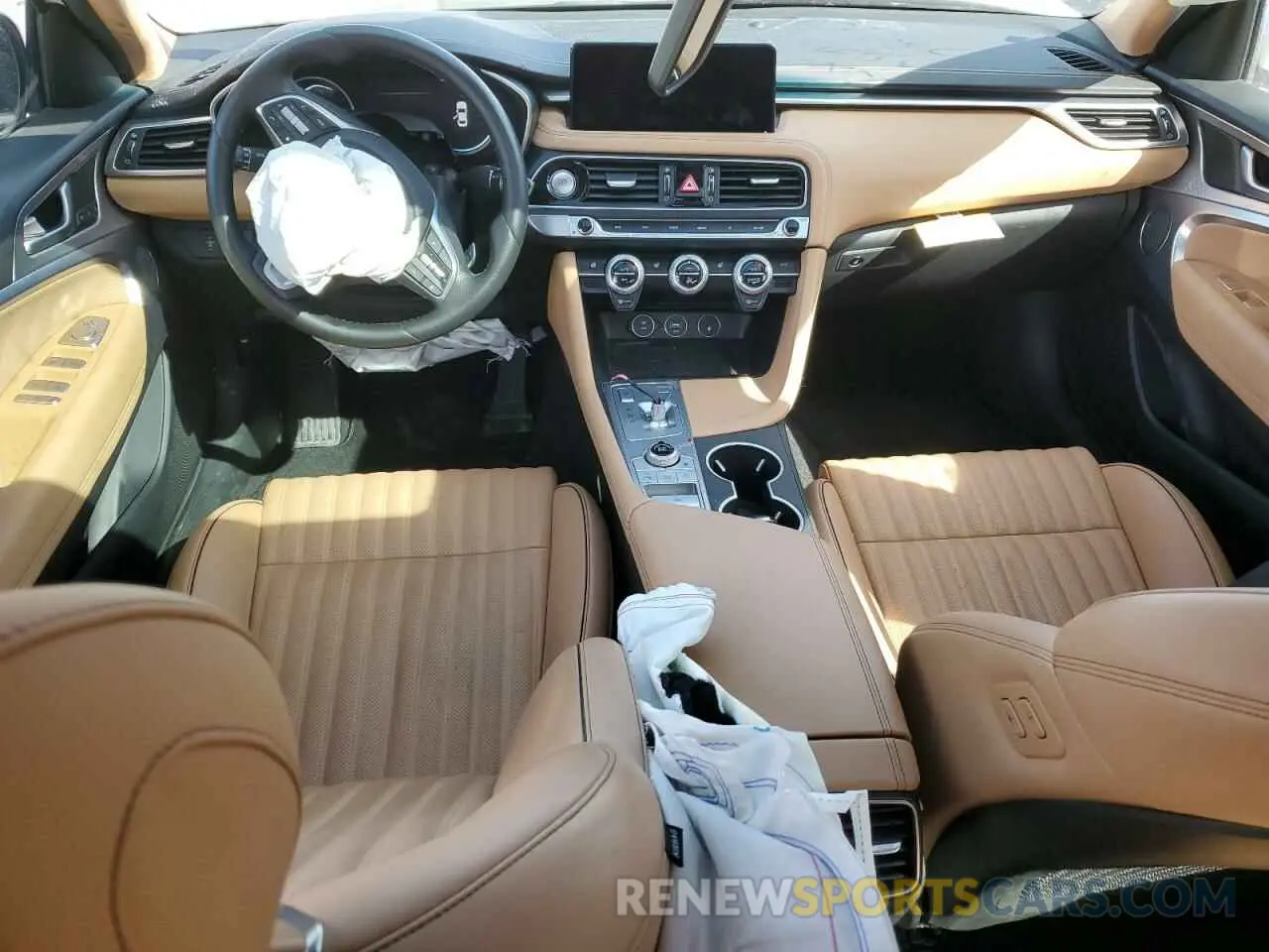 8 Photograph of a damaged car KMTG34TA6NU094050 GENESIS G70 BASE 2022