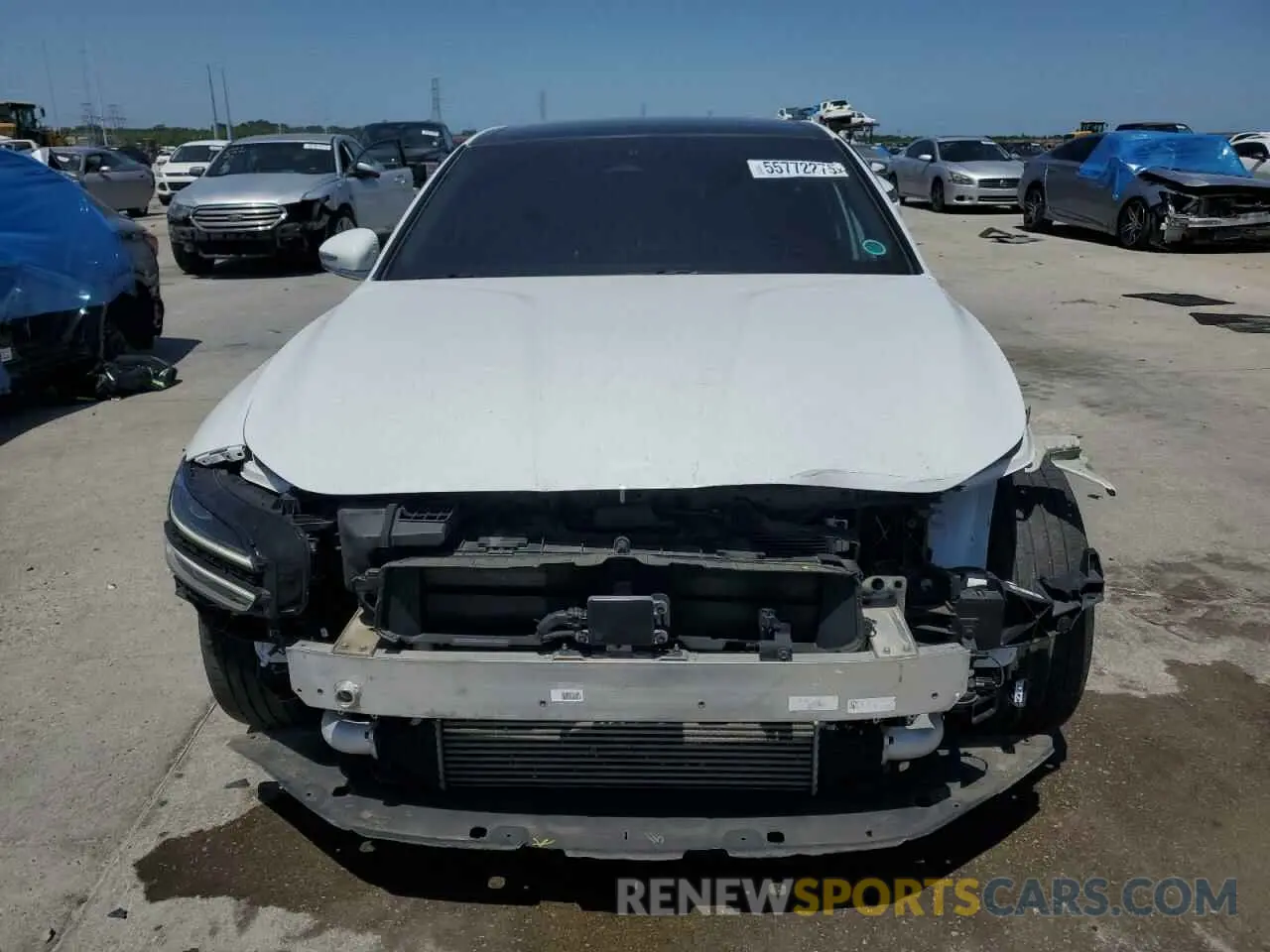 5 Photograph of a damaged car KMTG34TA6NU098521 GENESIS G70 BASE 2022