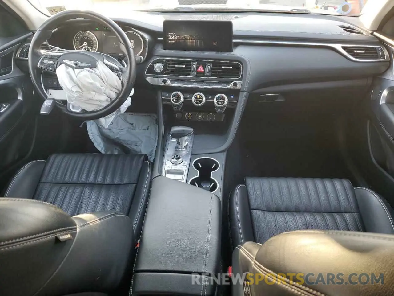 8 Photograph of a damaged car KMTG34TA7NU089729 GENESIS G70 BASE 2022