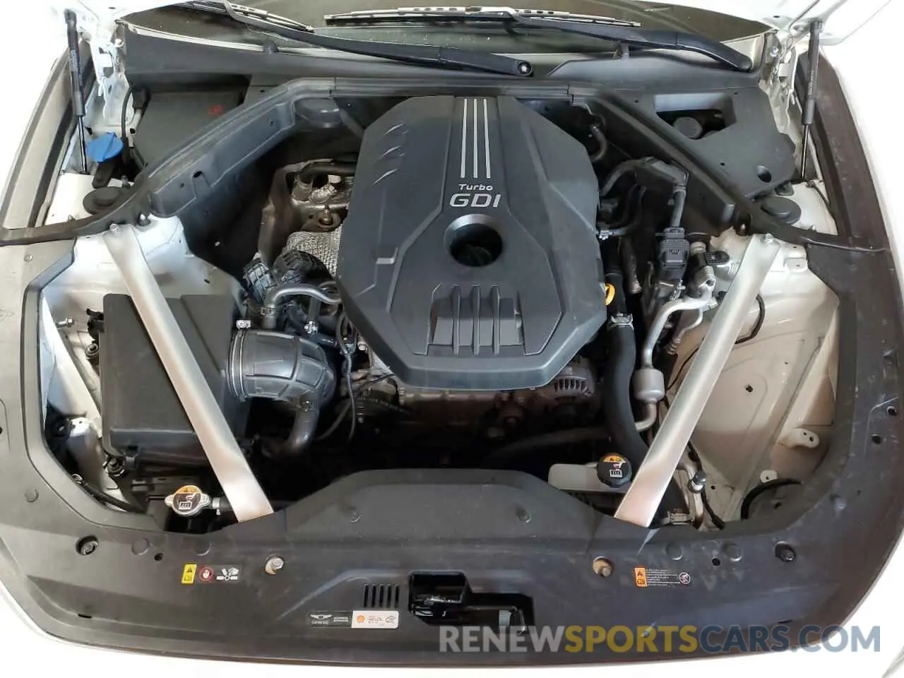 11 Photograph of a damaged car KMTG34TA9NU095077 GENESIS G70 BASE 2022