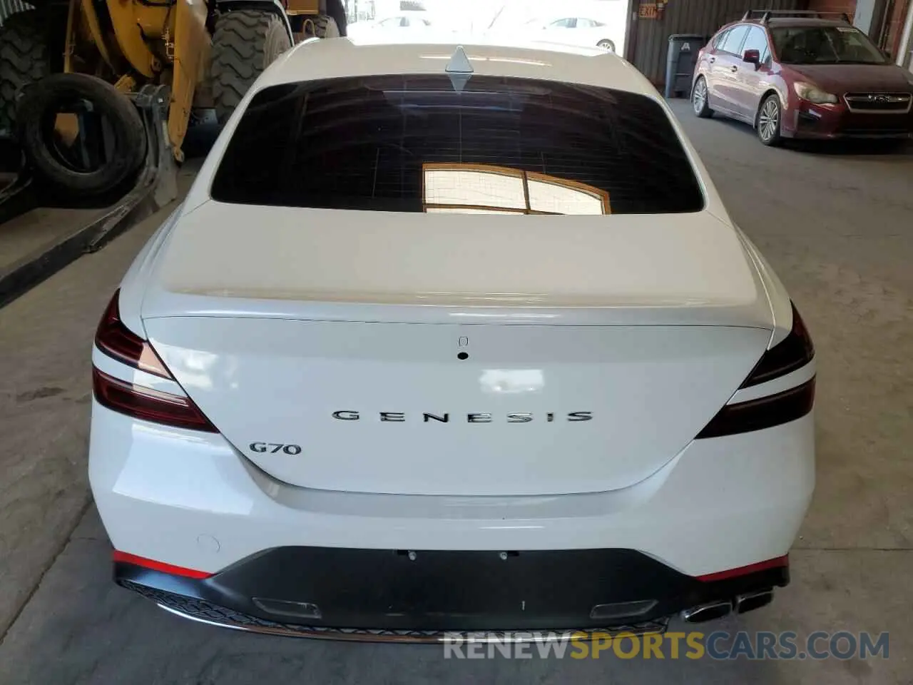 6 Photograph of a damaged car KMTG34TA9NU095077 GENESIS G70 BASE 2022