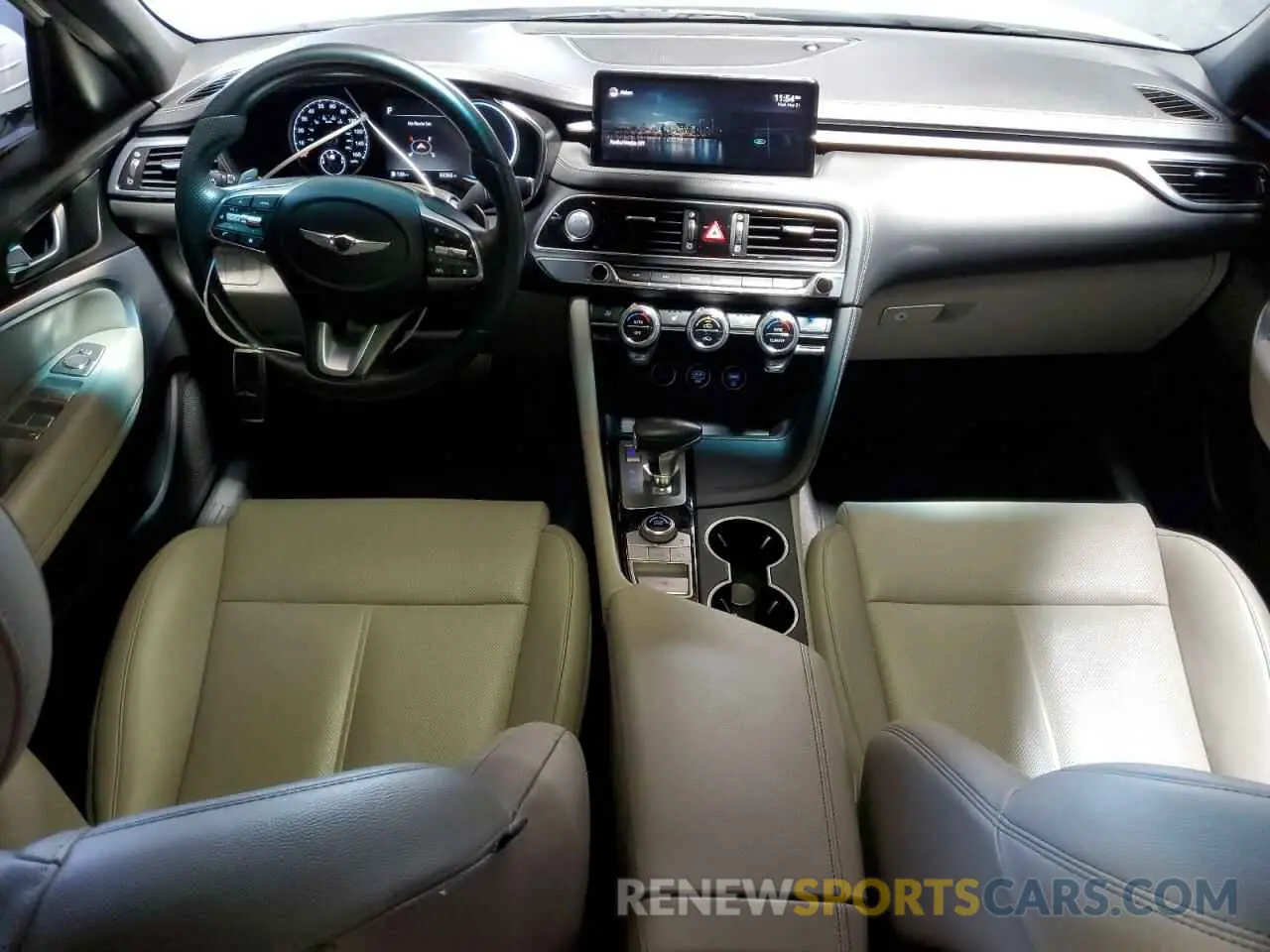 8 Photograph of a damaged car KMTG34TA9NU095077 GENESIS G70 BASE 2022
