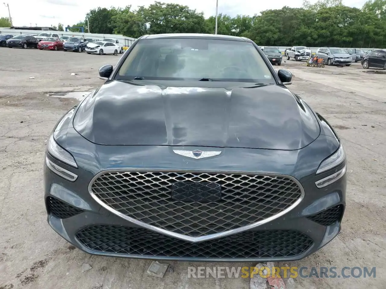 5 Photograph of a damaged car KMTG34TAXNU086582 GENESIS G70 BASE 2022