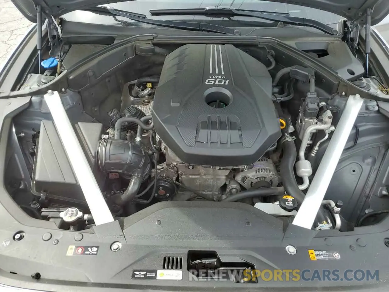 11 Photograph of a damaged car KMTG34TAXNU094262 GENESIS G70 BASE 2022